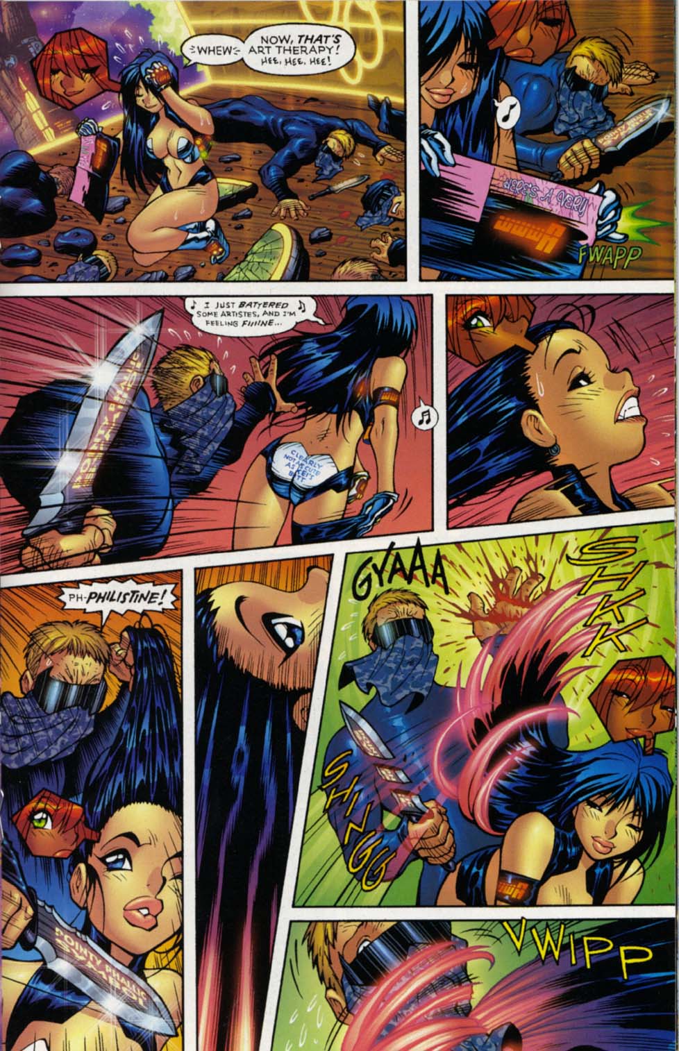 Read online Dirty Pair: Run From the Future comic -  Issue #2 - 19