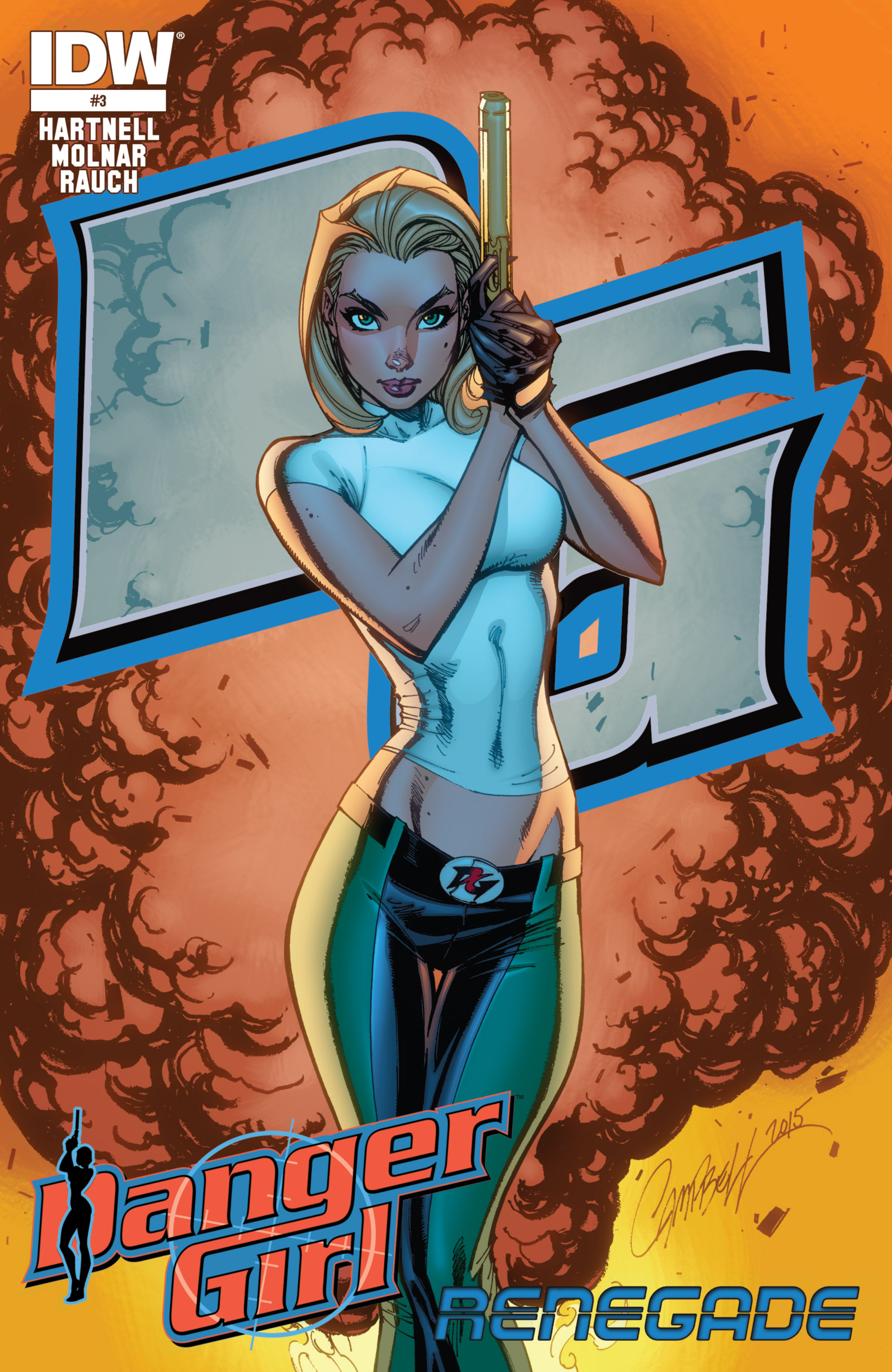 Read online Danger Girl: Renegade comic -  Issue #3 - 1
