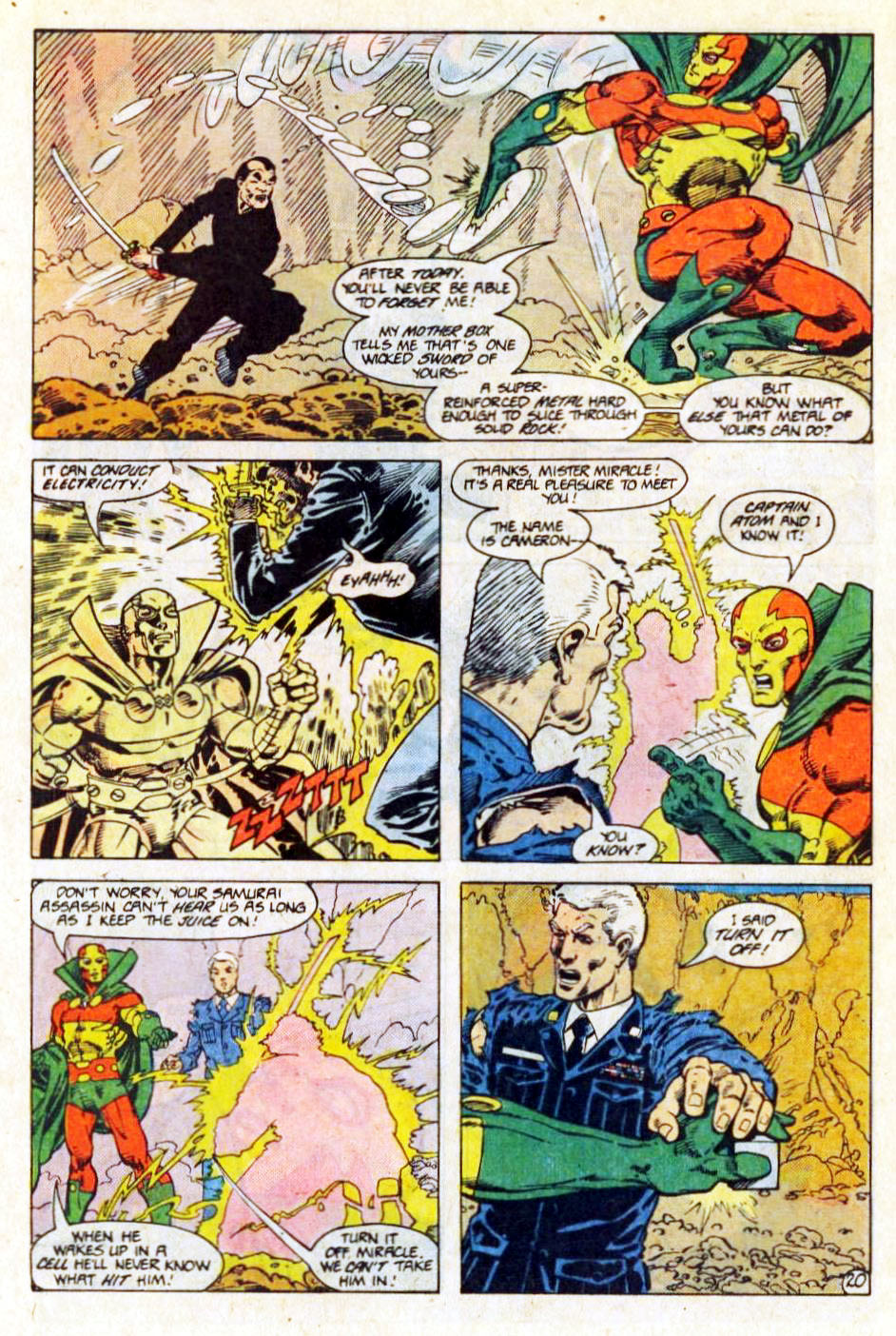 Read online Captain Atom (1987) comic -  Issue #26 - 21
