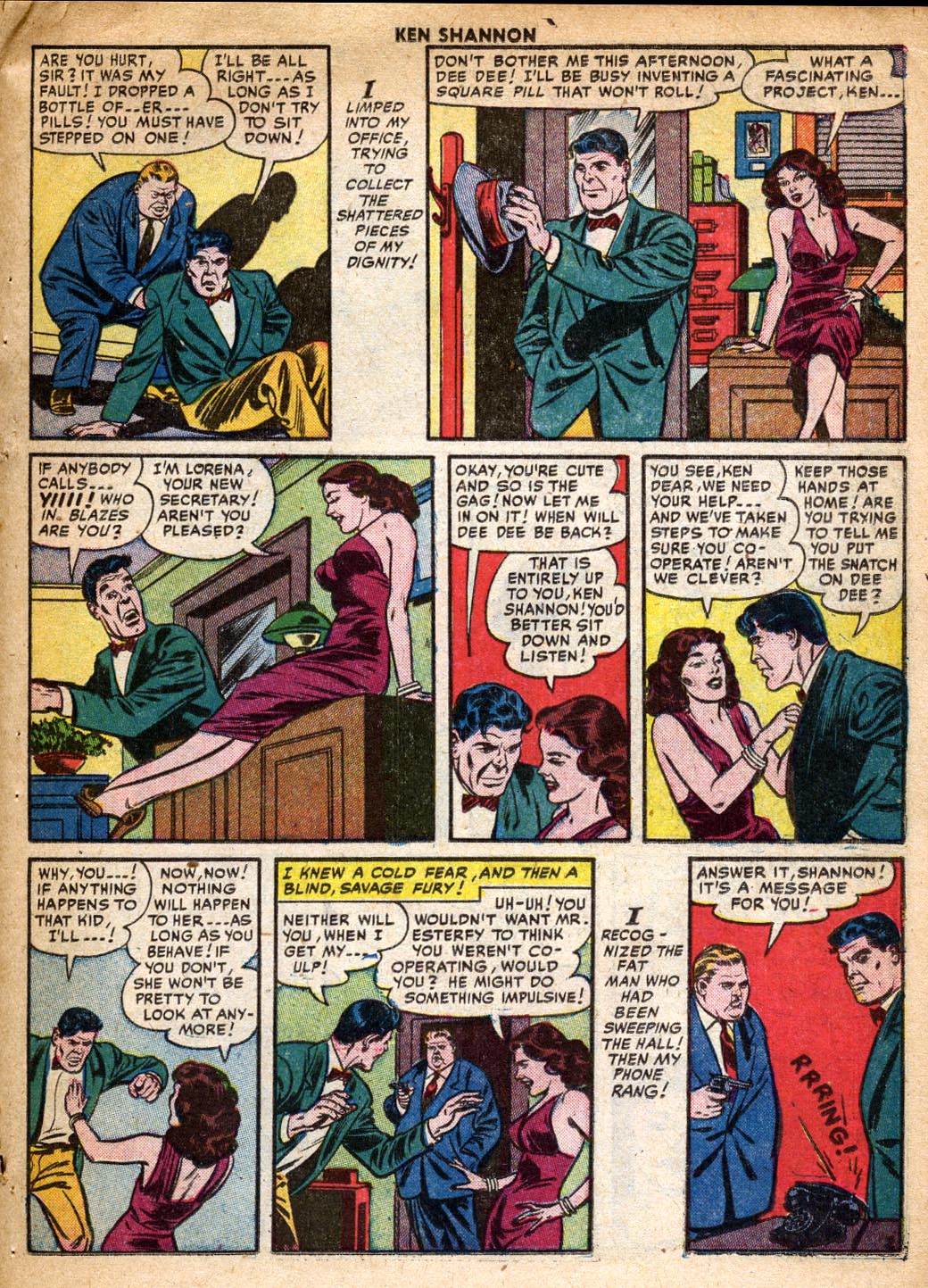 Read online Ken Shannon comic -  Issue #2 - 19