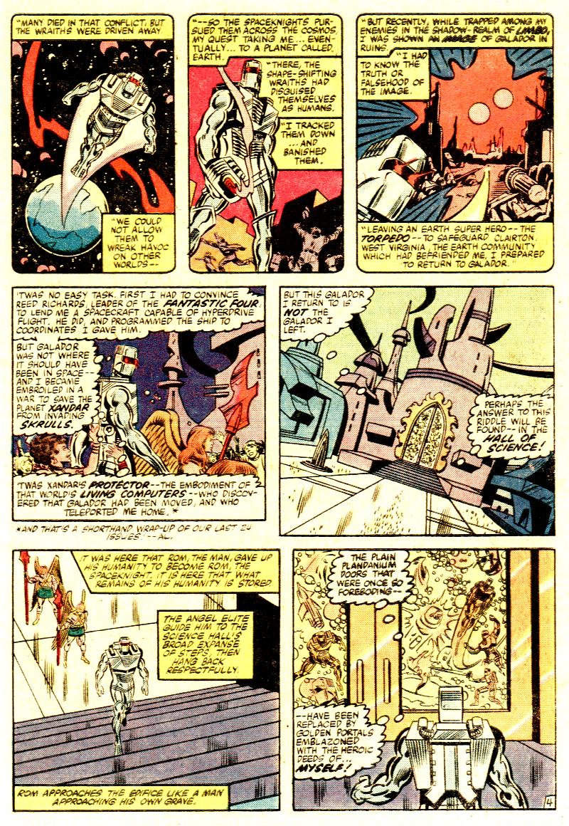 Read online ROM (1979) comic -  Issue #25 - 5