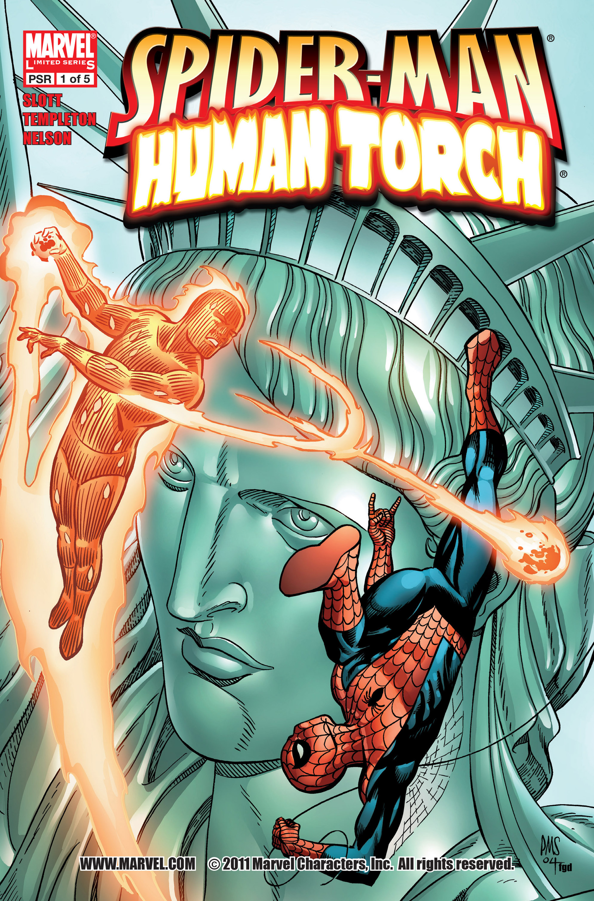 Read online Spider-Man/Human Torch comic -  Issue #1 - 1