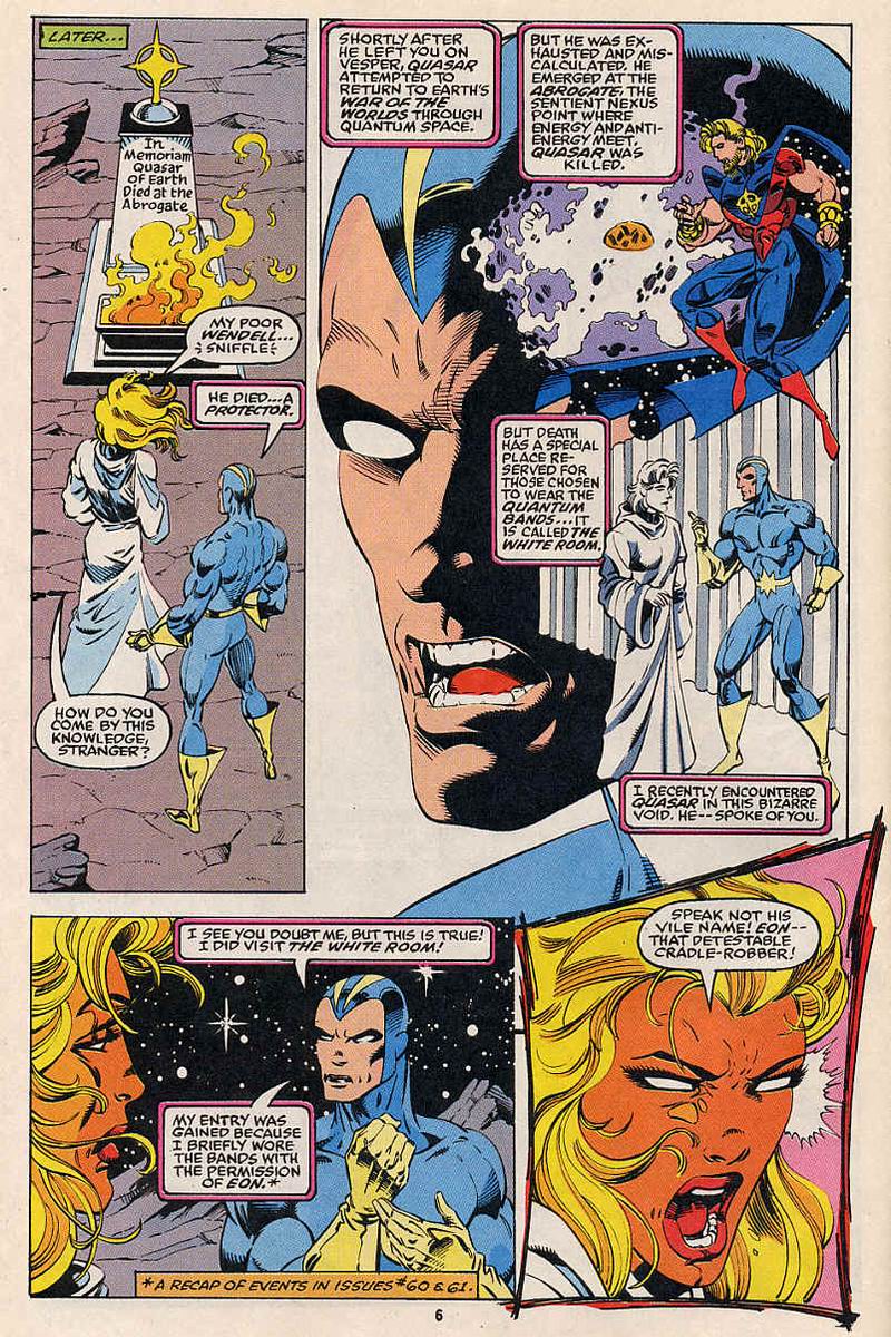 Read online Guardians of the Galaxy (1990) comic -  Issue #62 - 7