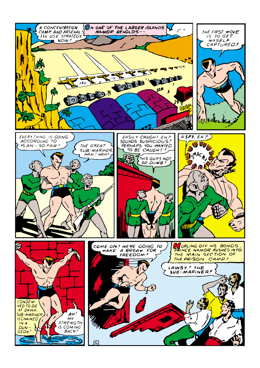 Read online The Human Torch (1940) comic -  Issue #5a - 52