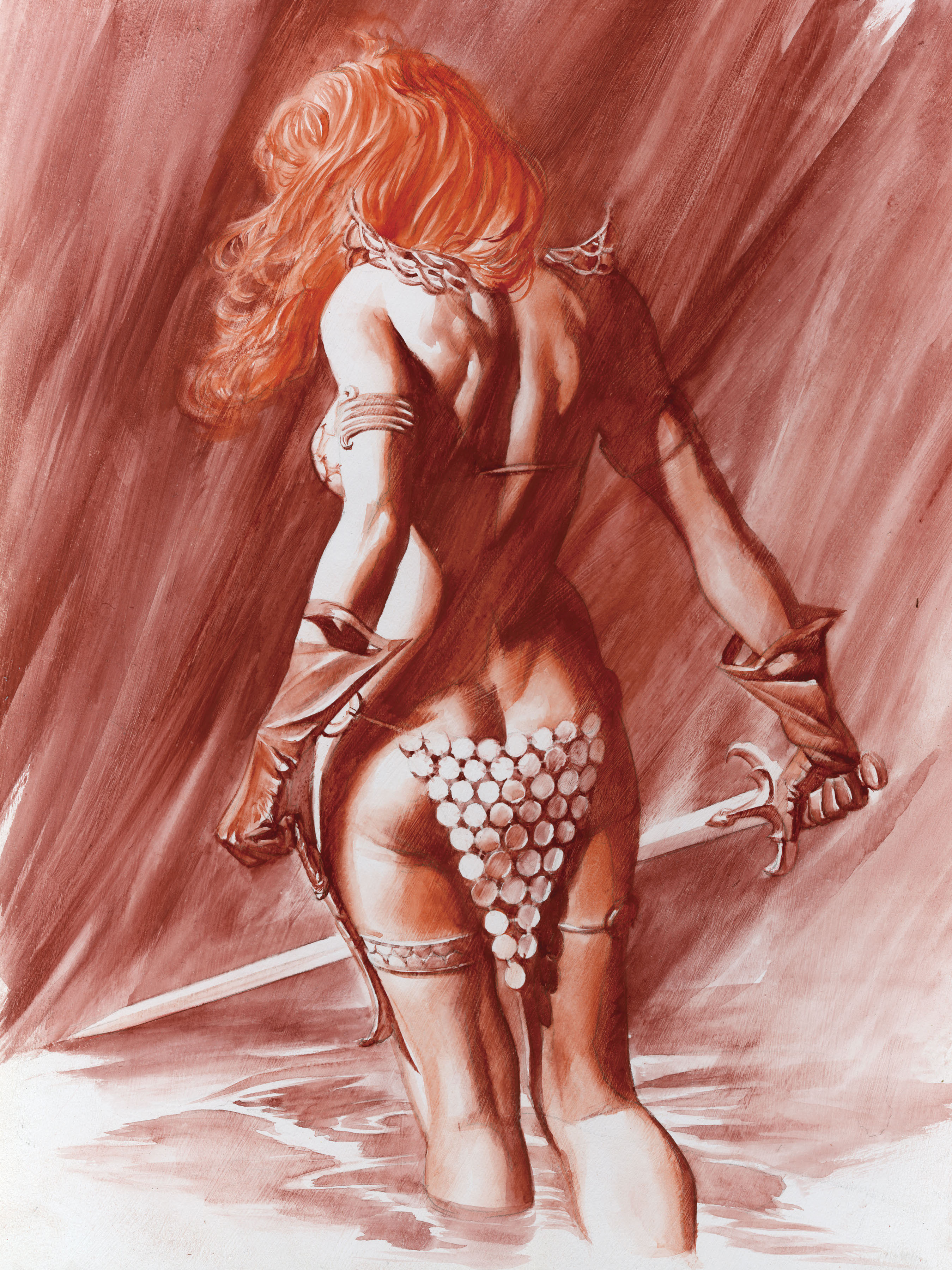 Read online The Art of Red Sonja comic -  Issue # TPB 1 (Part 2) - 108