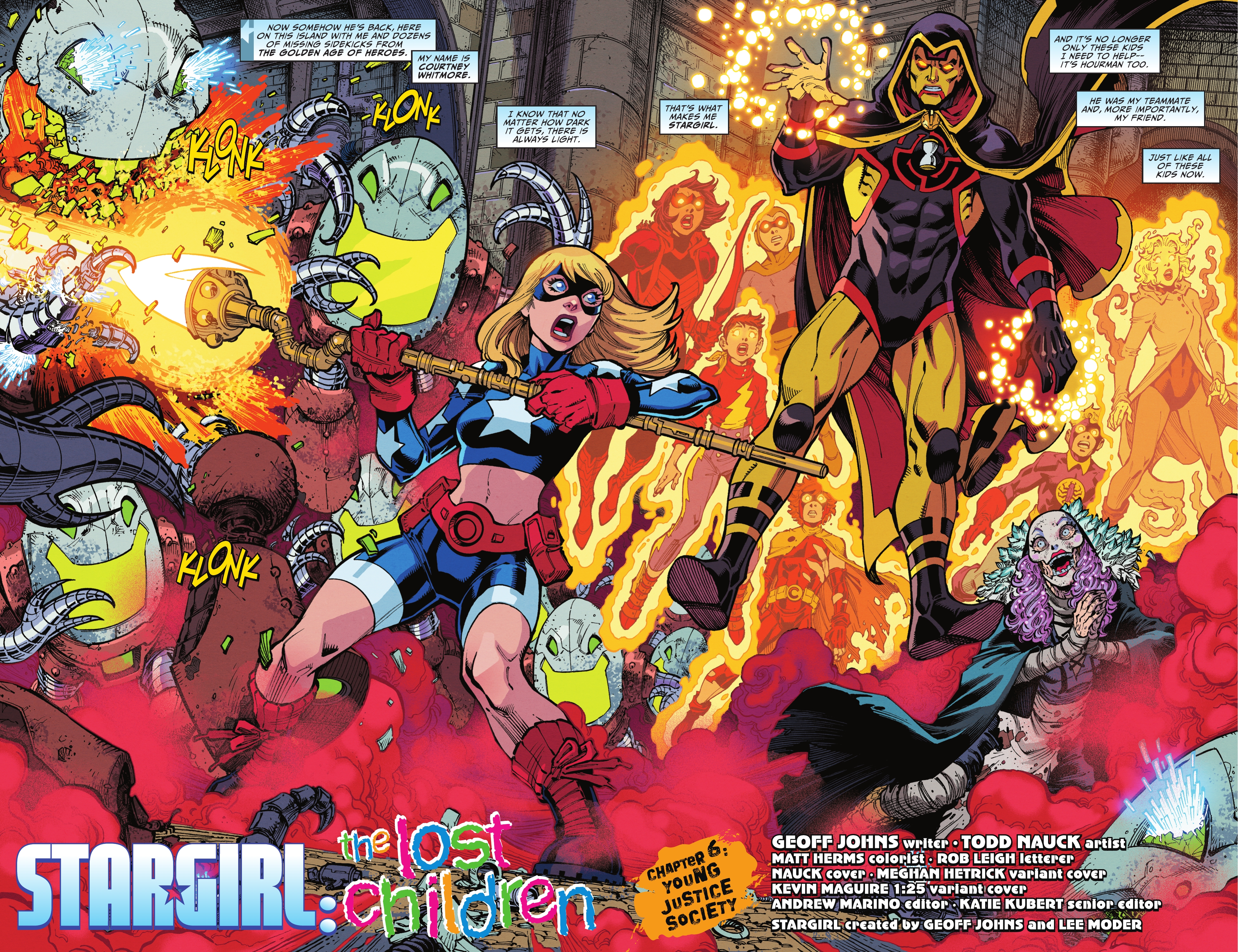 Read online Stargirl: The Lost Children comic -  Issue #6 - 4
