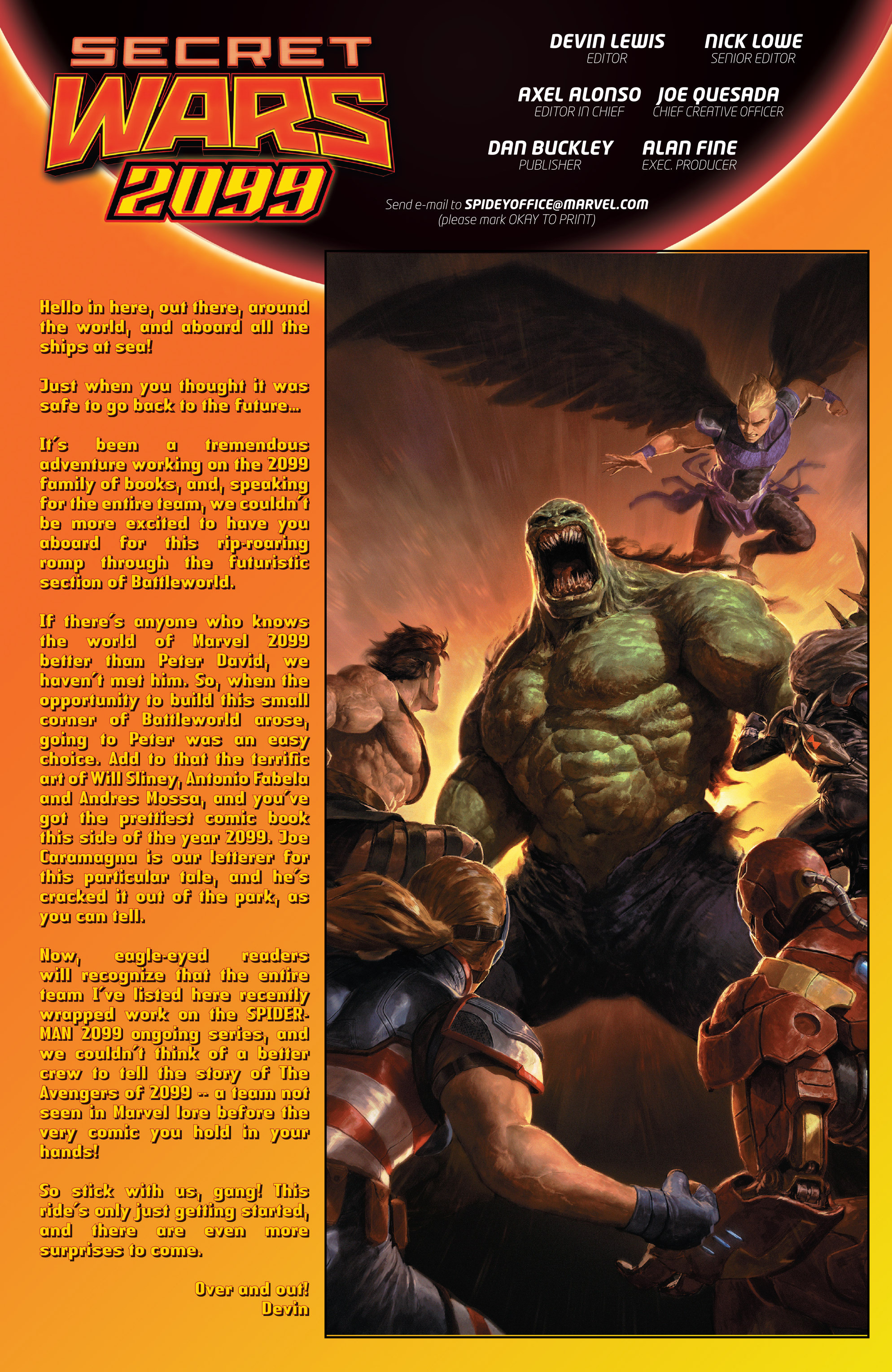 Read online Secret Wars 2099 comic -  Issue #1 - 23