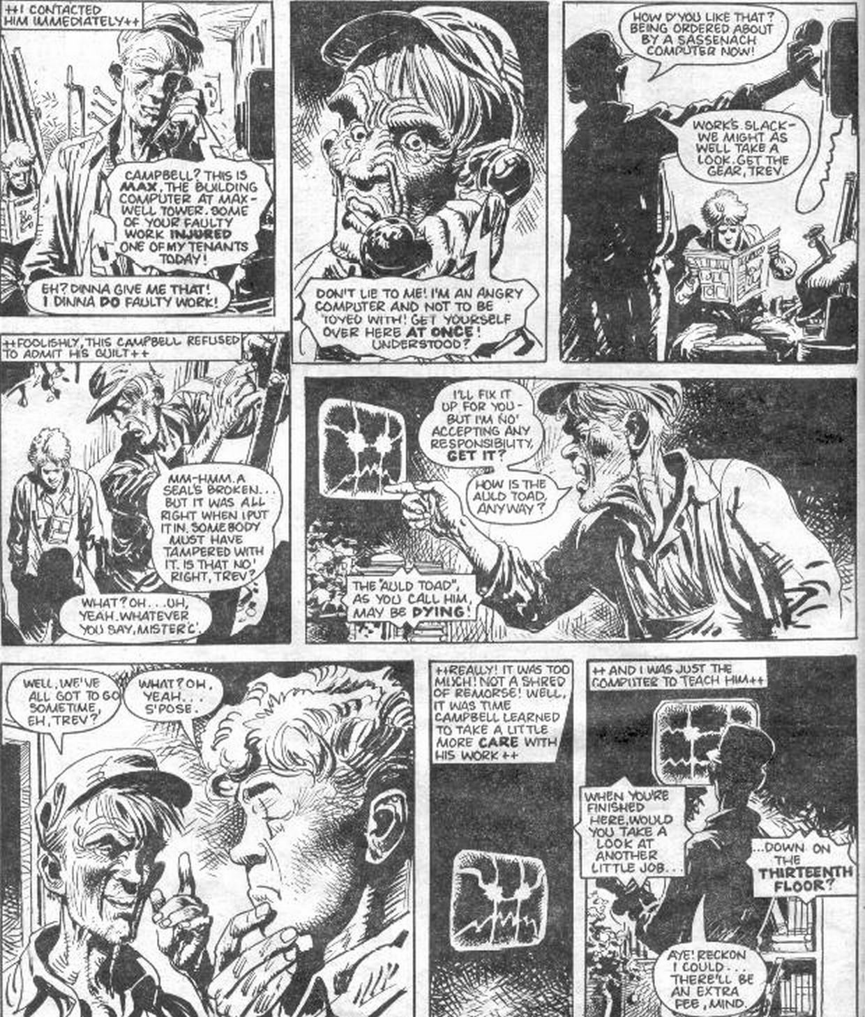Read online Scream! (1984) comic -  Issue #10 - 12
