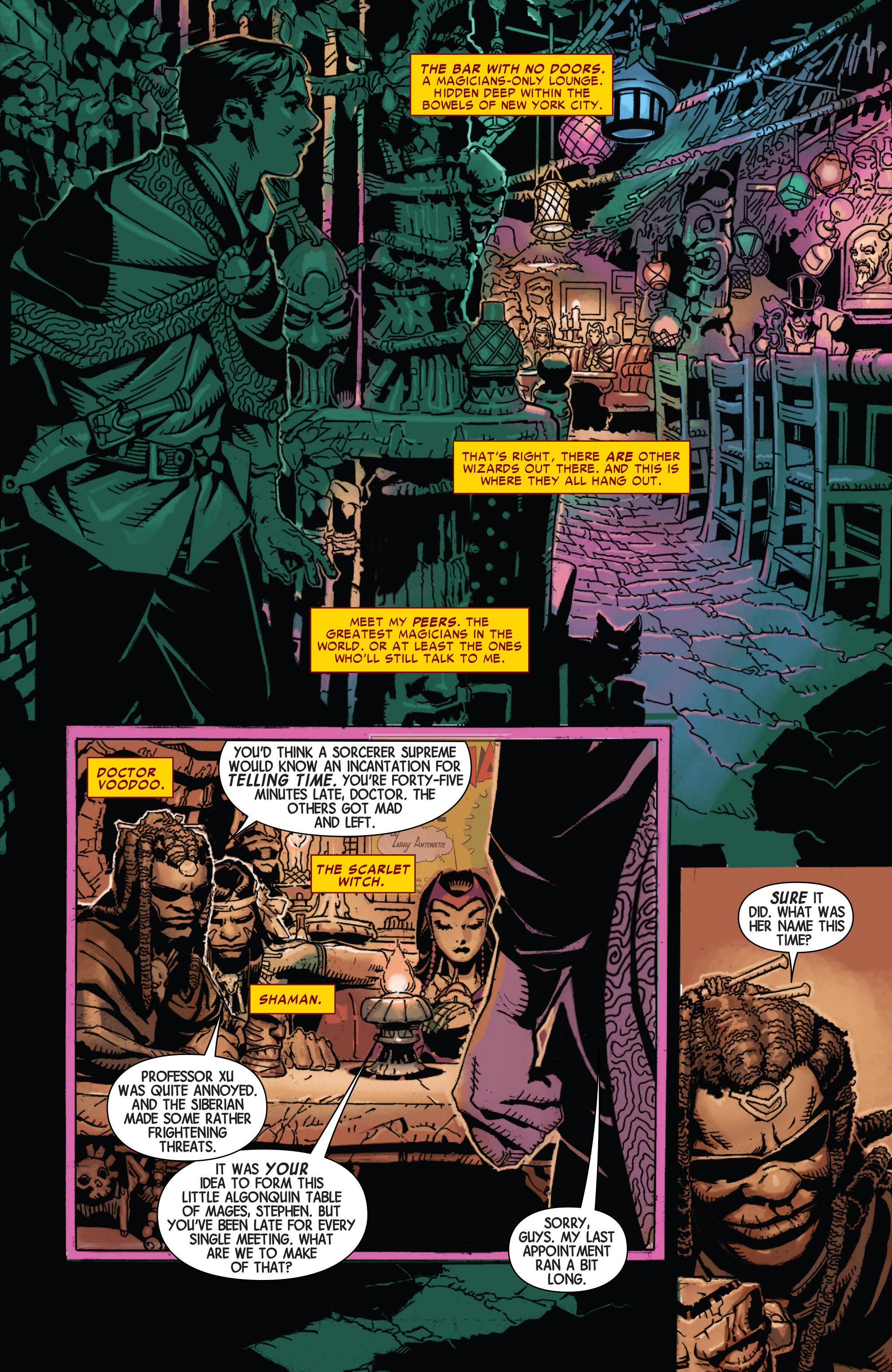 Read online Doctor Strange (2015) comic -  Issue #1 - 14