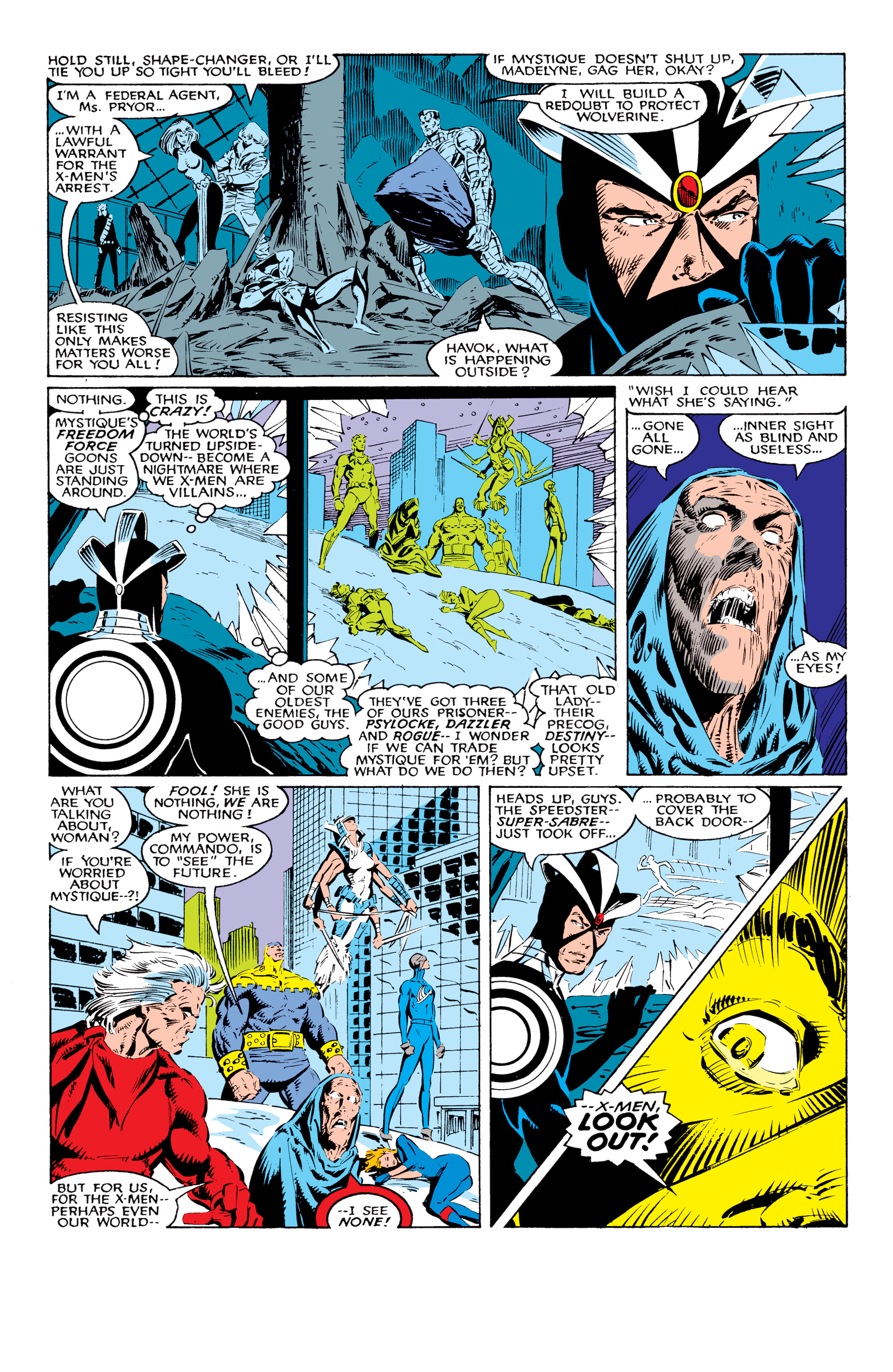 Read online X-Men Milestones: Fall of the Mutants comic -  Issue # TPB (Part 1) - 29