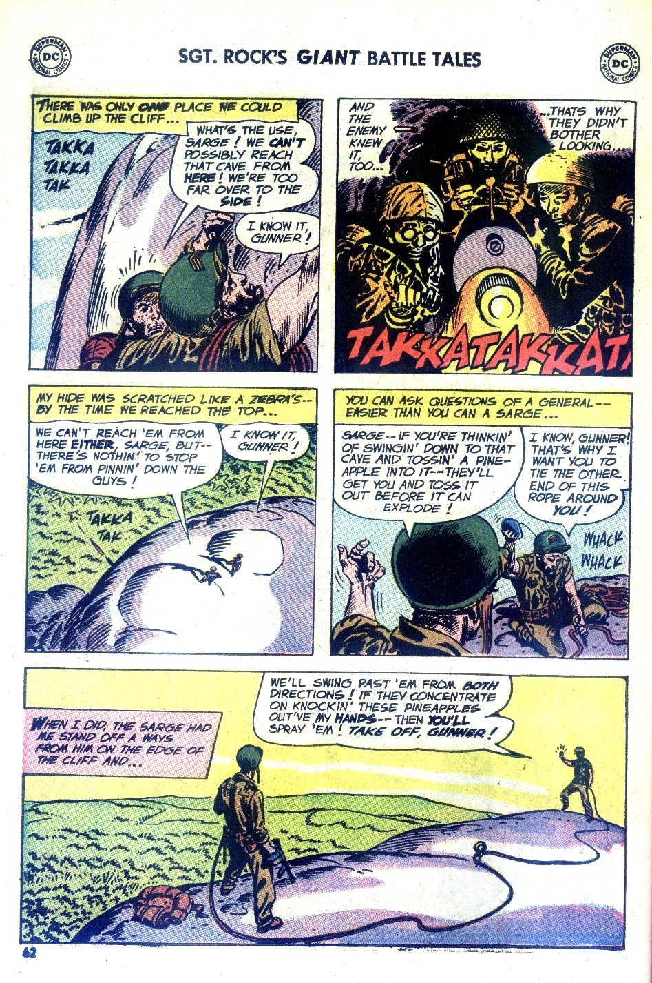 Read online Our Army at War (1952) comic -  Issue #190 - 64