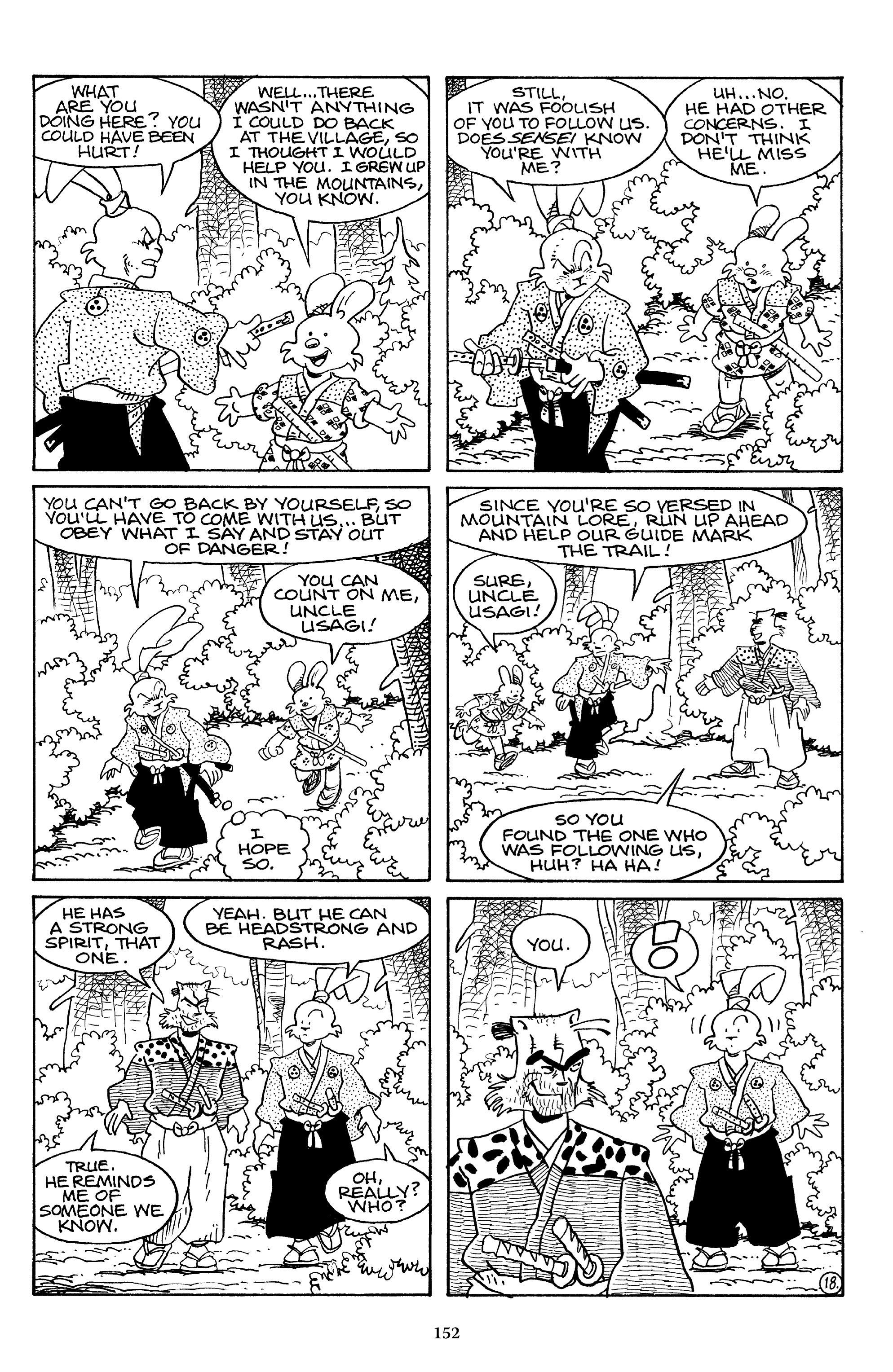 Read online The Usagi Yojimbo Saga comic -  Issue # TPB 4 - 151