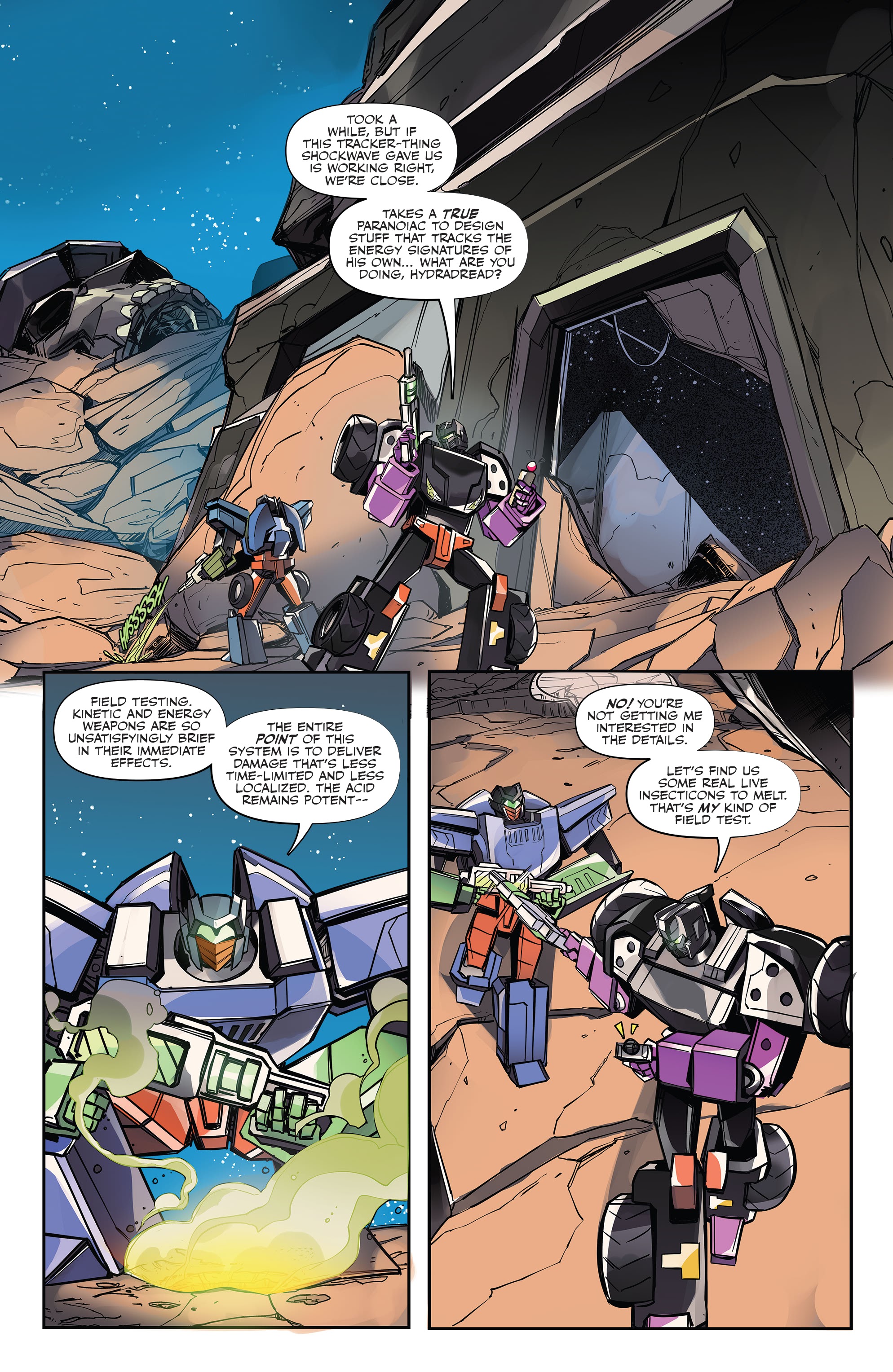 Read online Transformers: Escape comic -  Issue #4 - 11