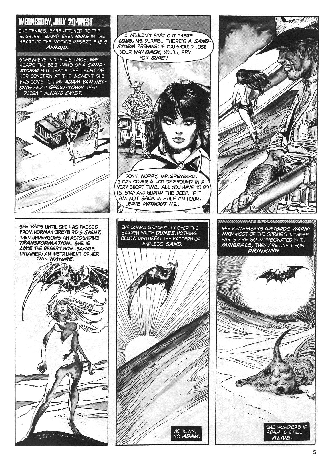 Read online Vampirella (1969) comic -  Issue #64 - 5