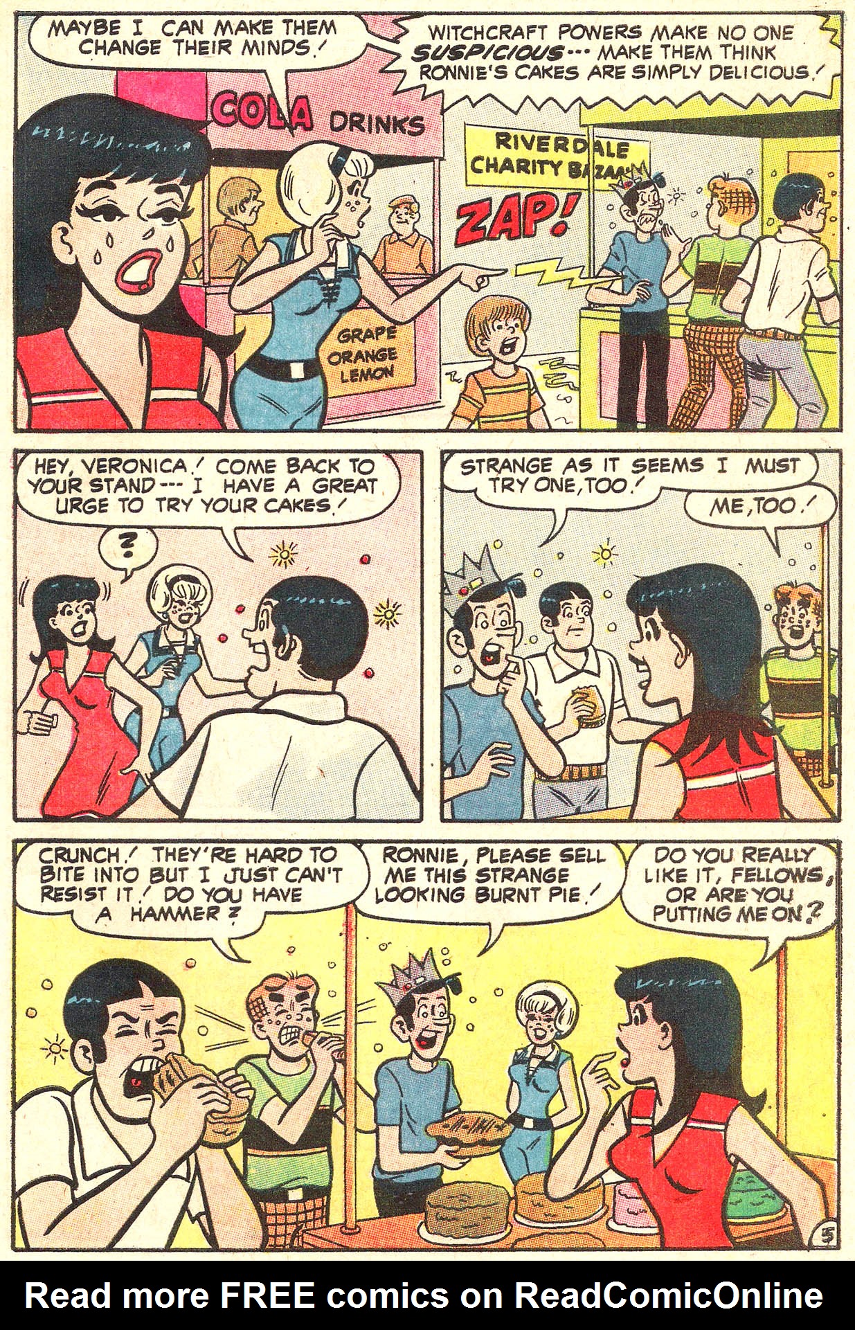 Read online Archie's TV Laugh-Out comic -  Issue #8 - 7
