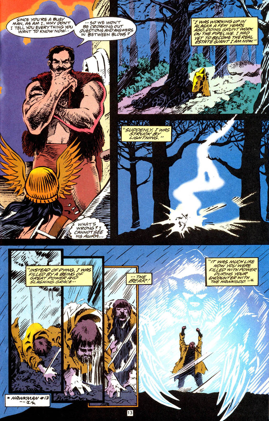 Read online Hawkman (1993) comic -  Issue #14 - 13