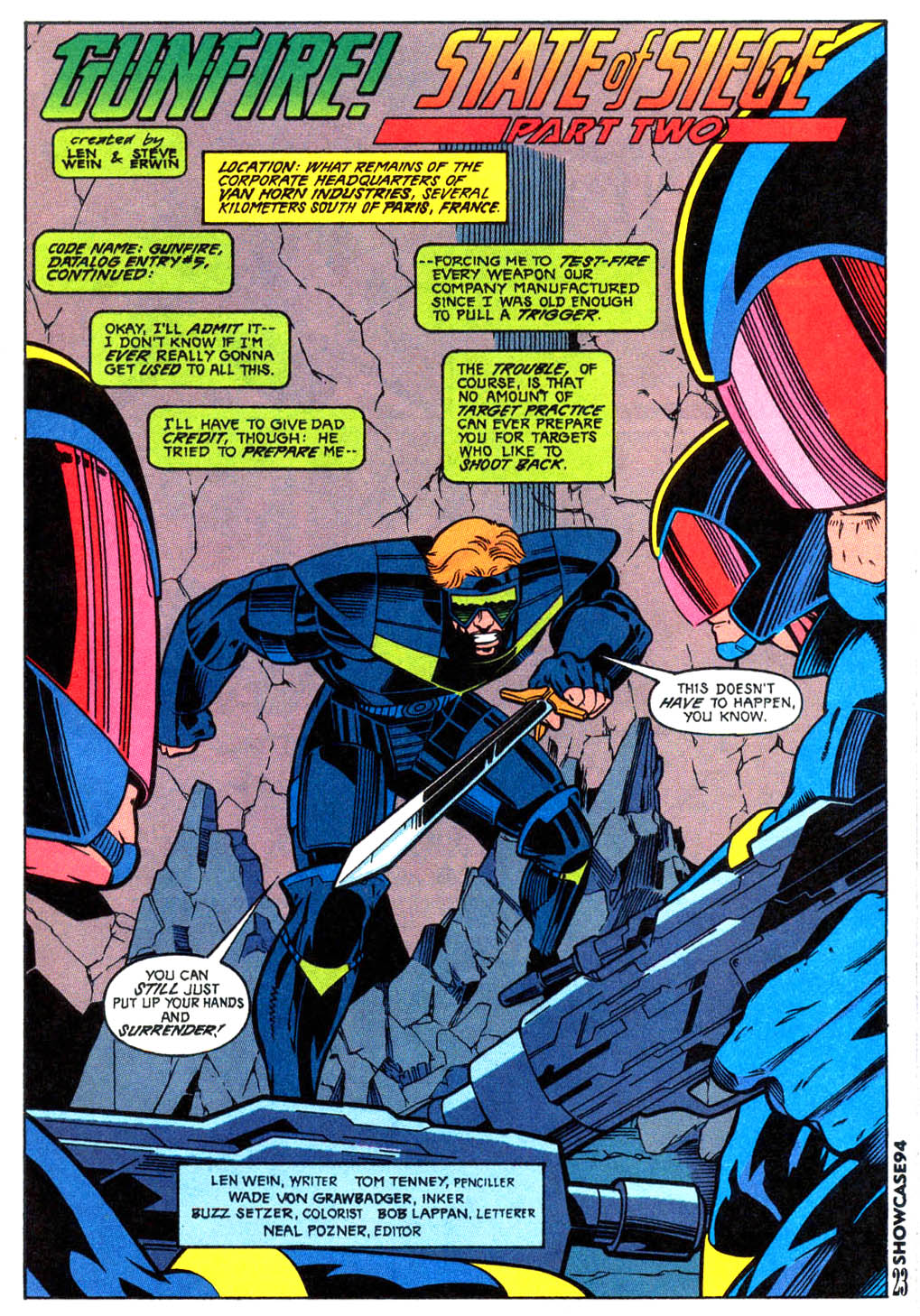 Read online Showcase '94 comic -  Issue #2 - 19