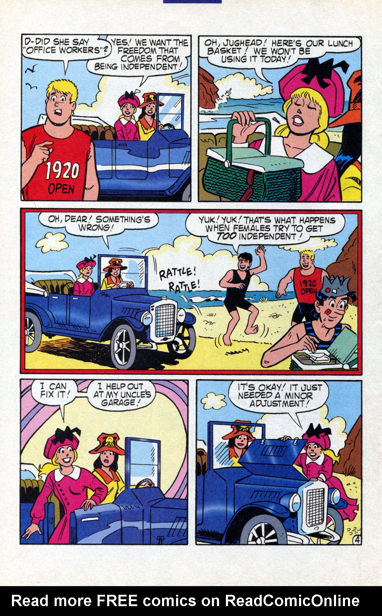 Read online Archie's Vacation Special comic -  Issue #4 - 40