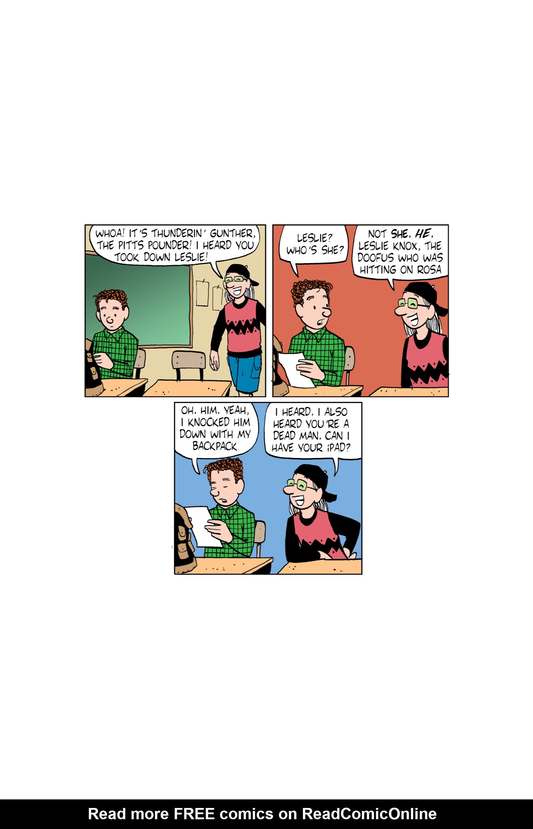 Read online Luann: Stress   Hormones = High School comic -  Issue # TPB - 40