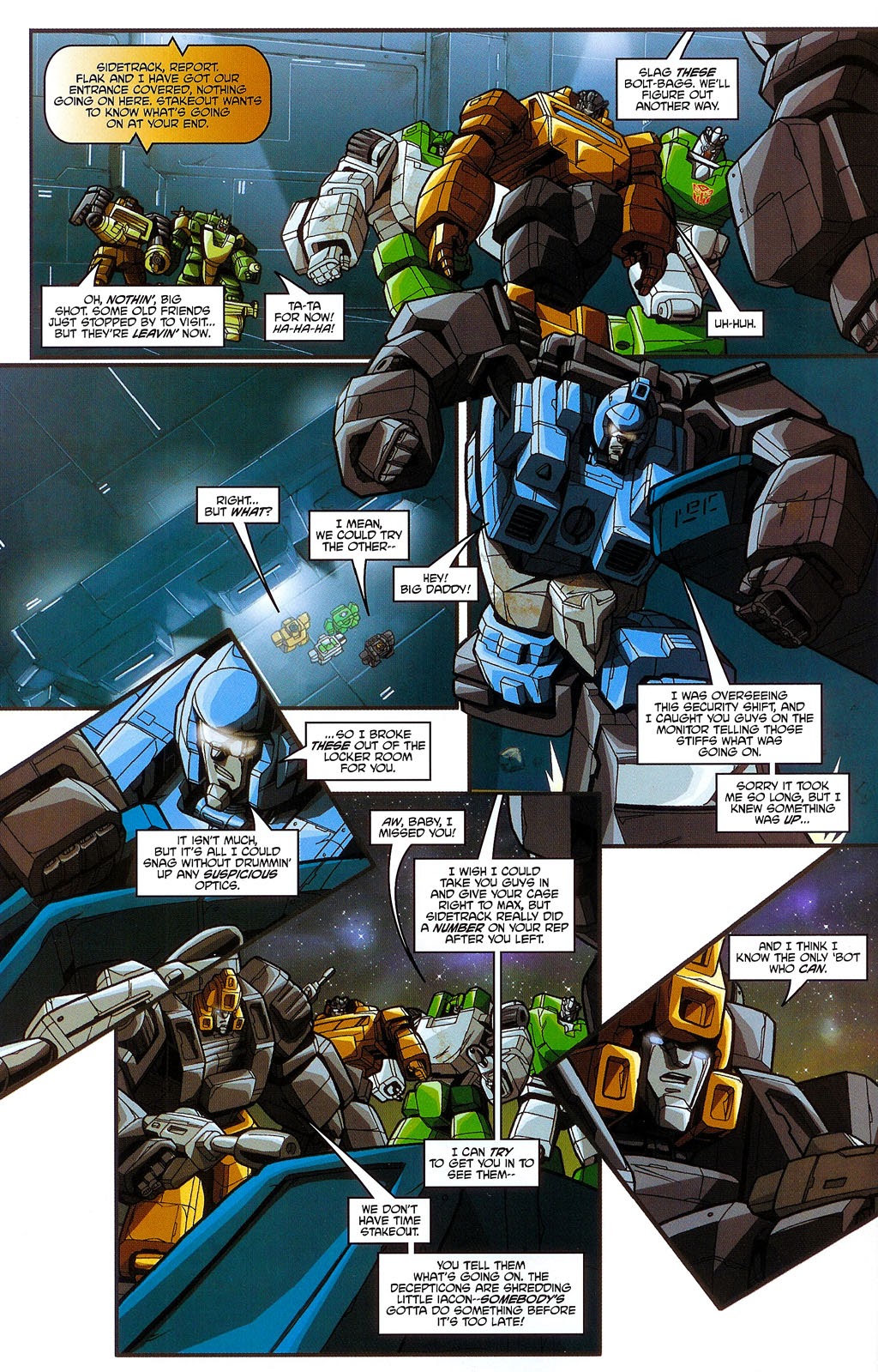 Read online Transformers: Micromasters comic -  Issue #3 - 16