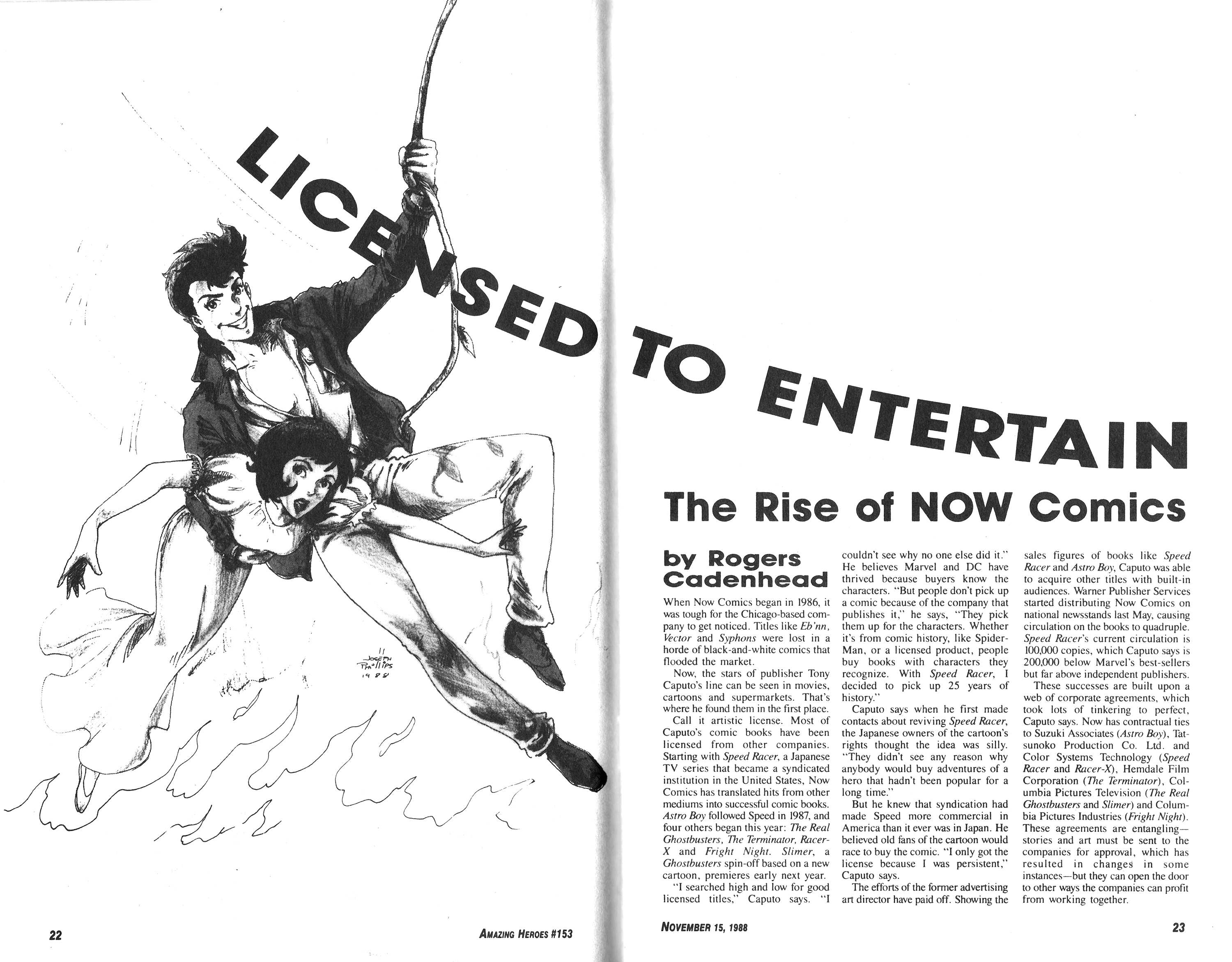 Read online Amazing Heroes comic -  Issue #153 - 12