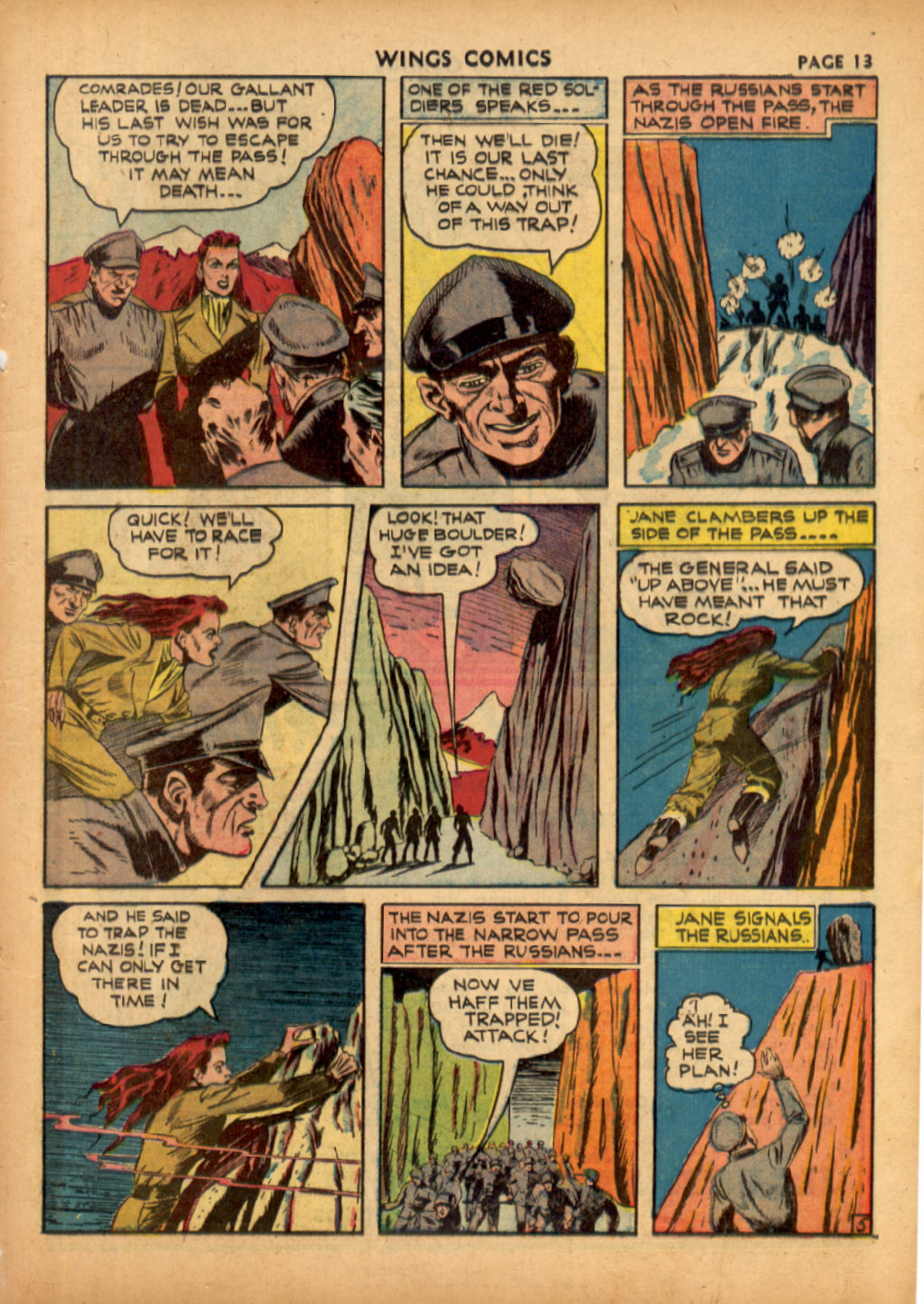 Read online Wings Comics comic -  Issue #16 - 15