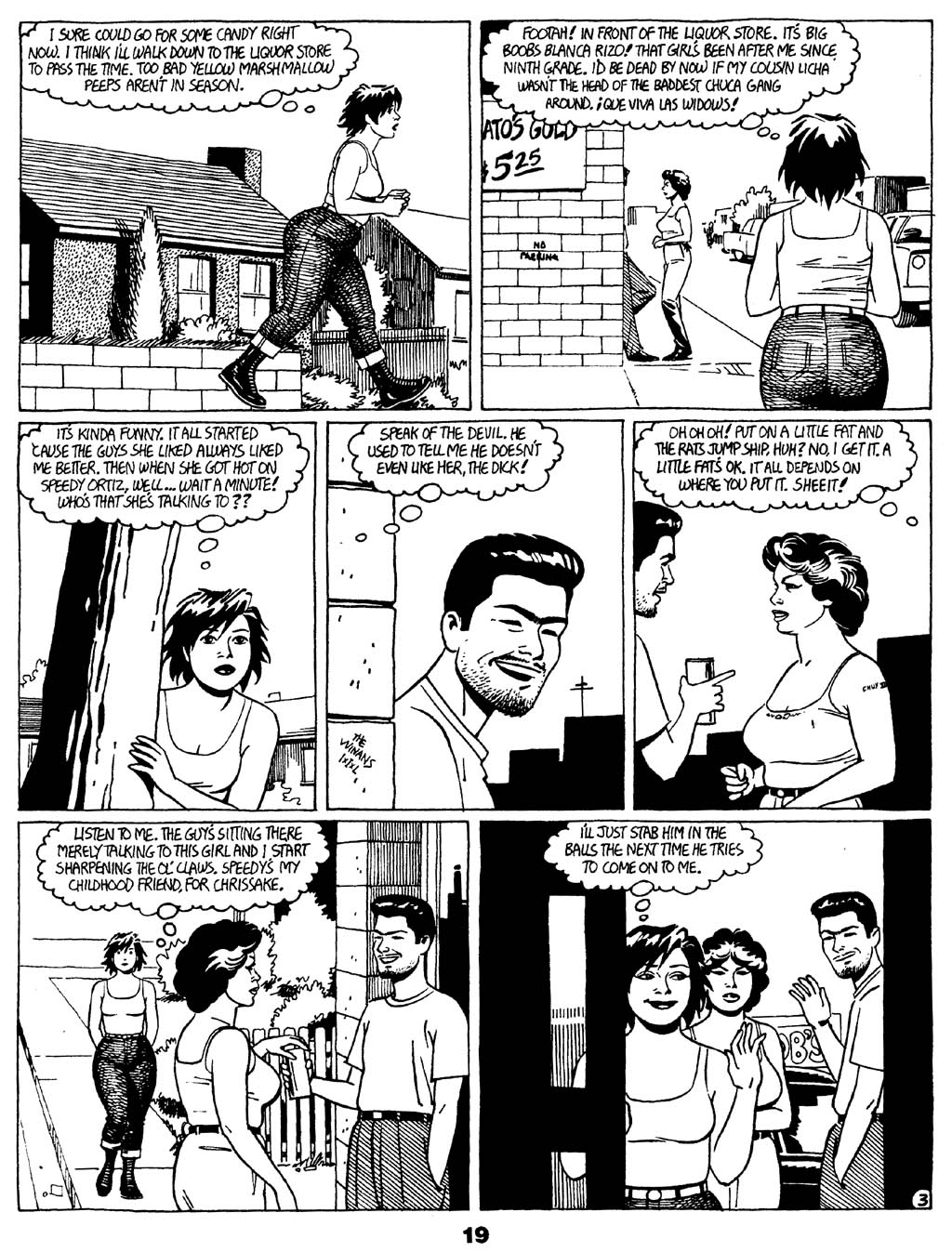 Read online Love and Rockets (1982) comic -  Issue #18 - 21