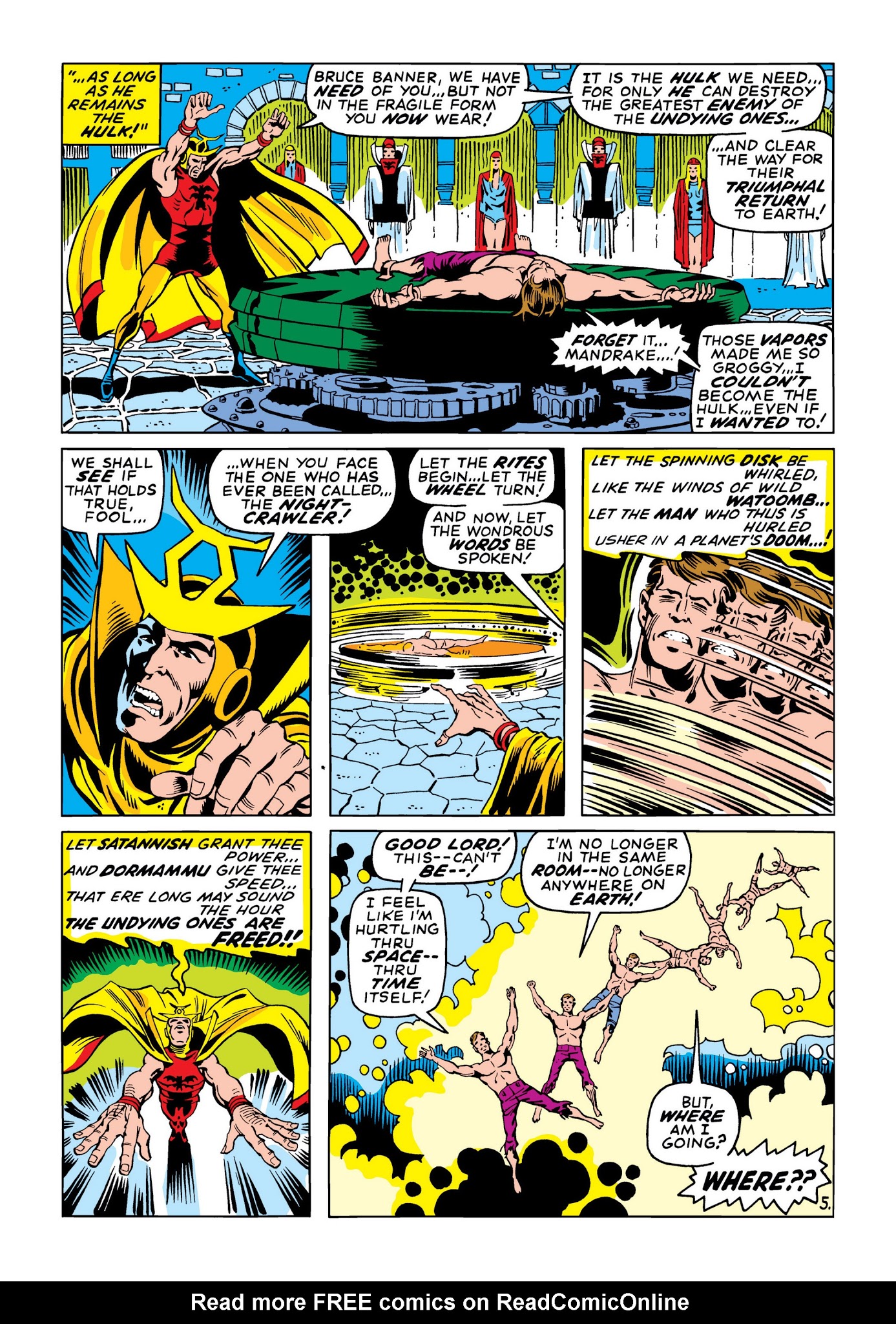Read online Doctor Strange: A Separate Reality comic -  Issue # TPB - 113