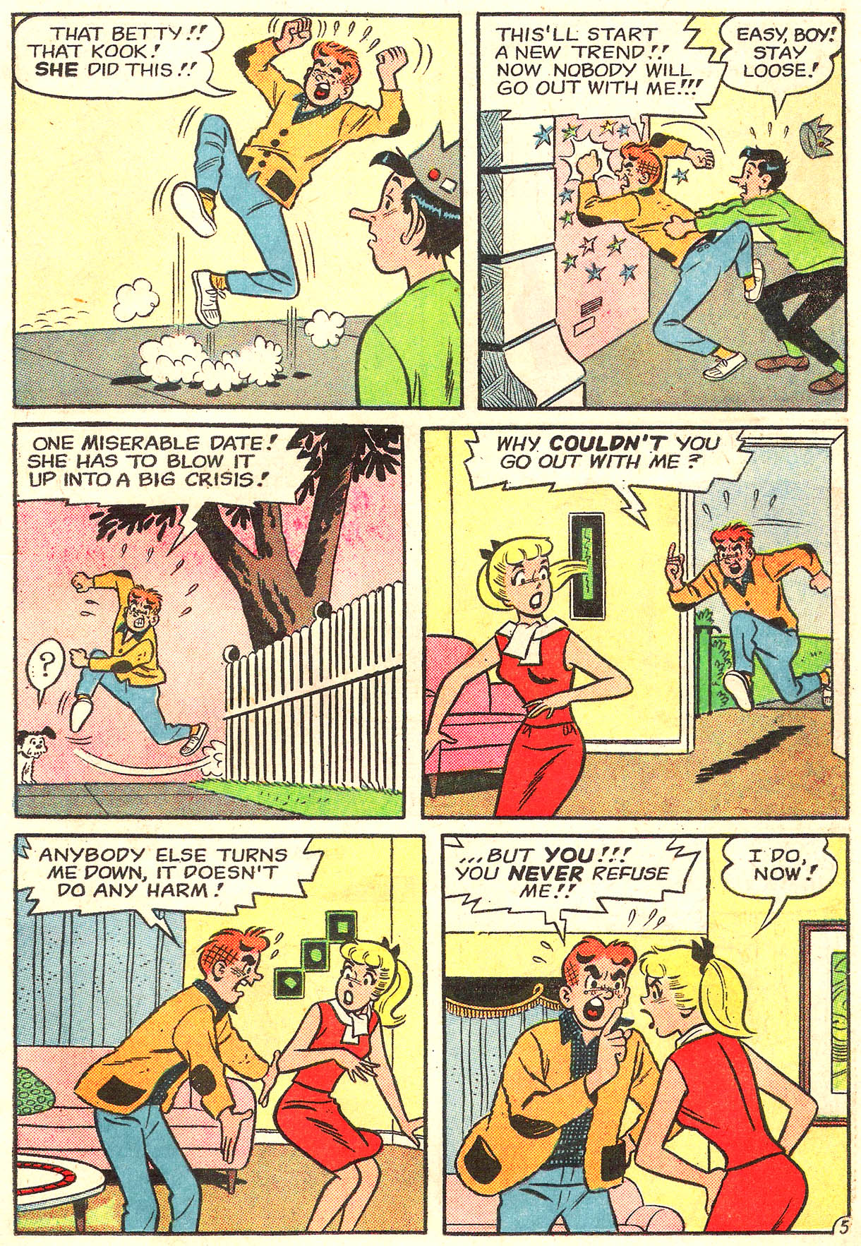 Read online Archie's Girls Betty and Veronica comic -  Issue #104 - 7