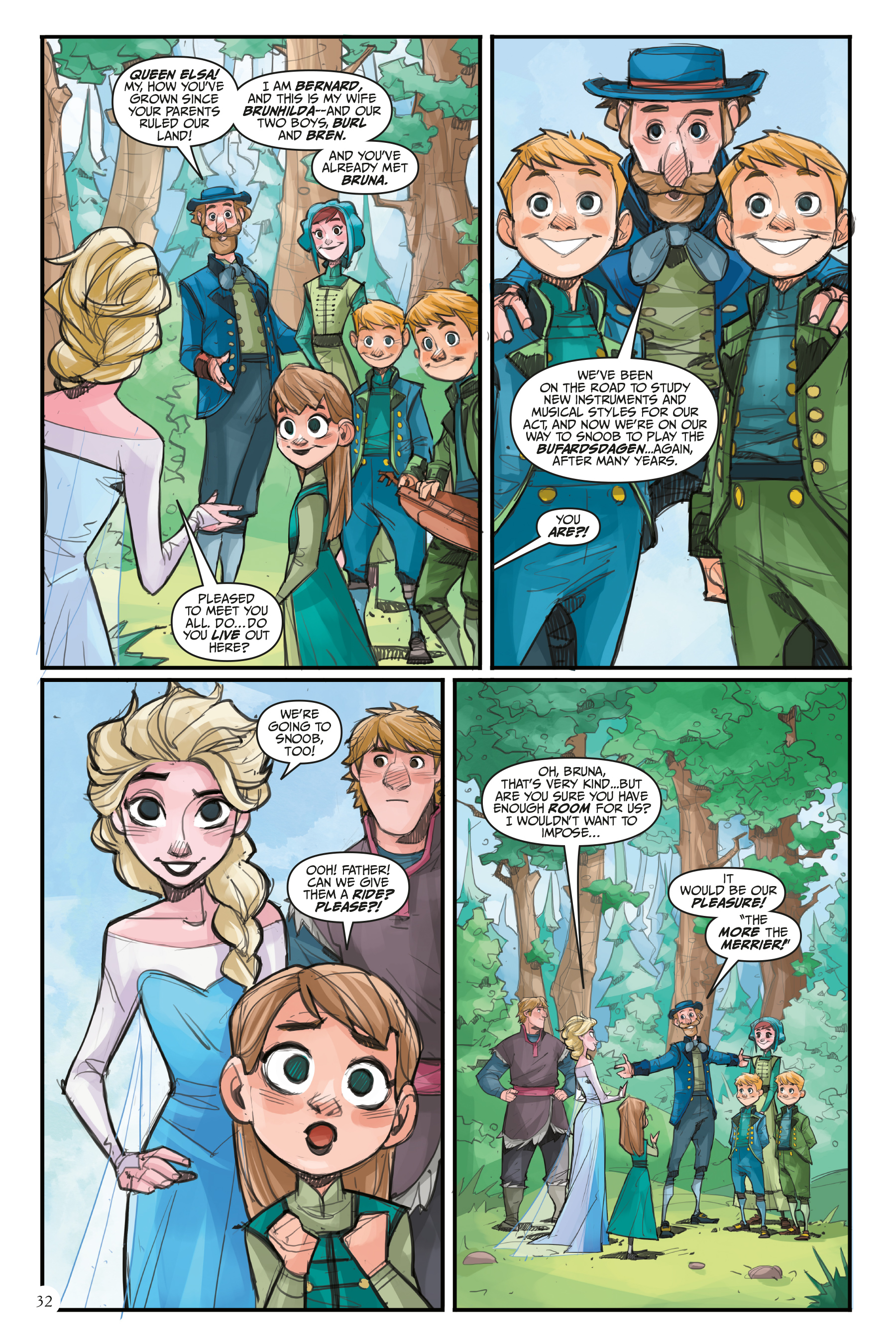 Read online Disney Frozen: Reunion Road comic -  Issue # _TPB - 31