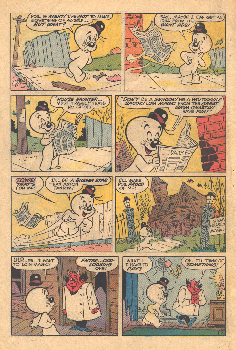 Read online Spooky comic -  Issue #123 - 6