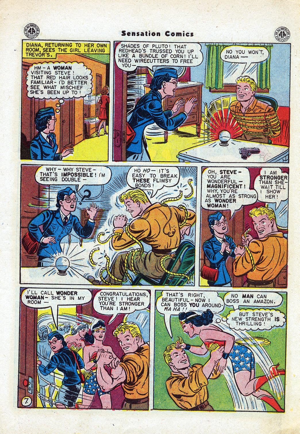 Read online Sensation (Mystery) Comics comic -  Issue #46 - 9
