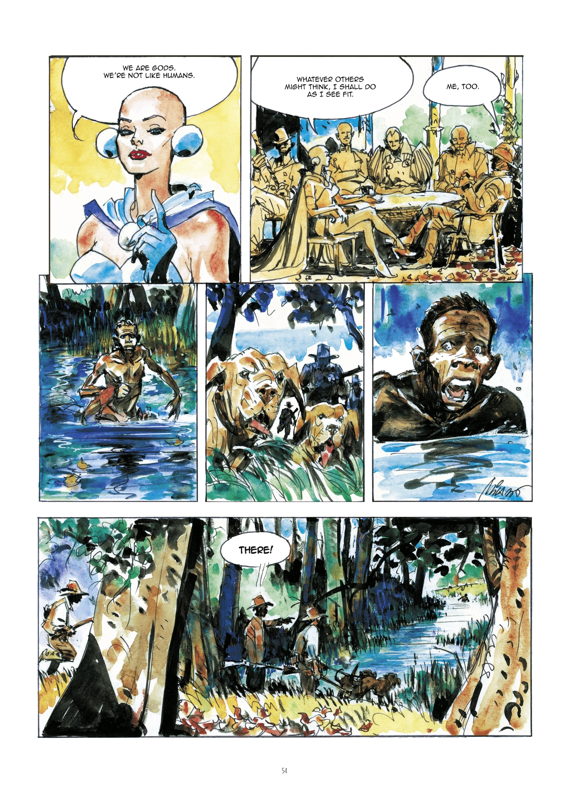 Read online Of Gods and Men comic -  Issue #4 - 54