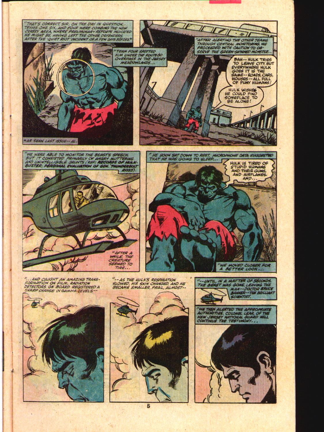 Read online The Defenders (1972) comic -  Issue #87 - 5