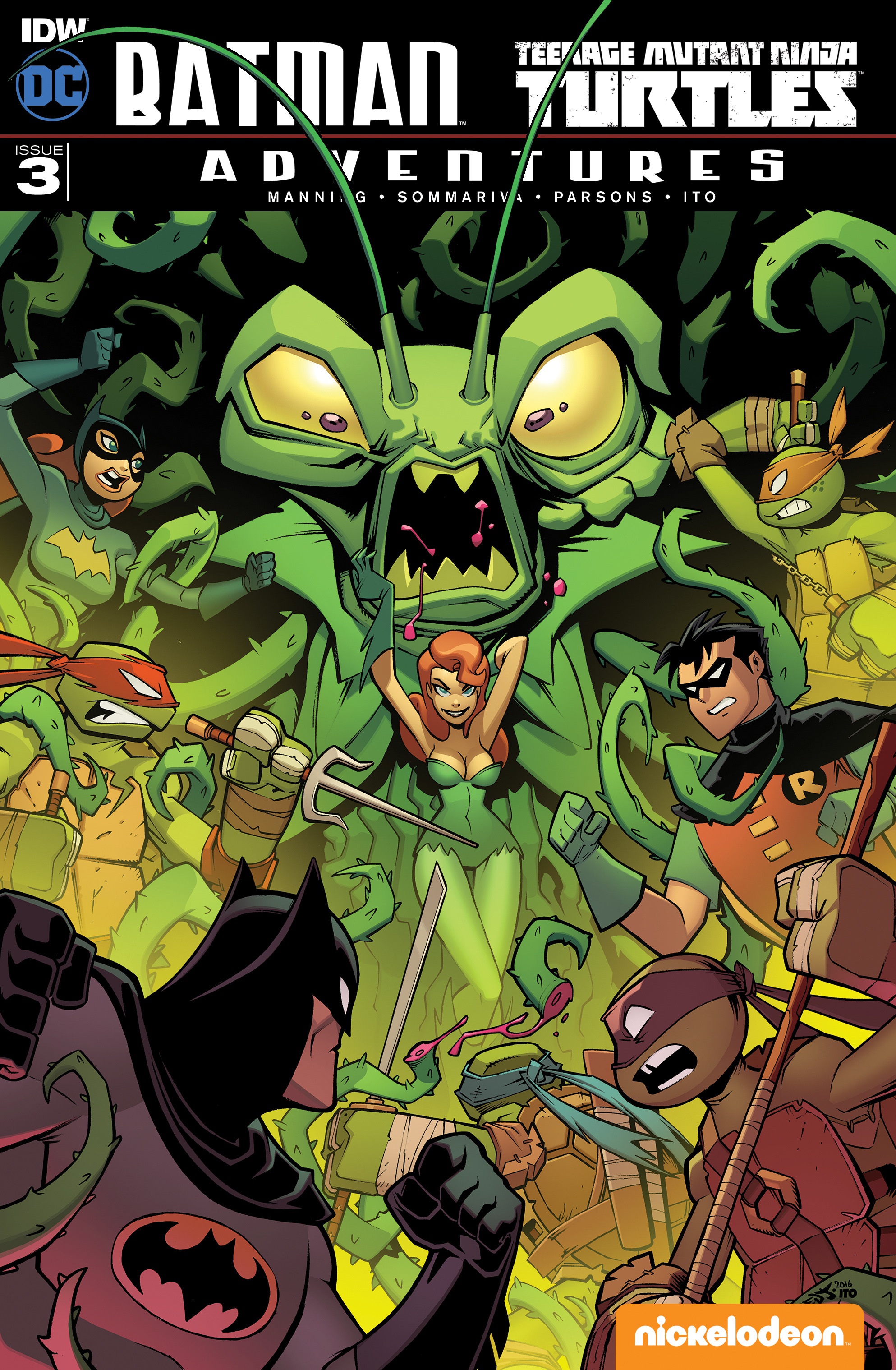 Read online Batman/Teenage Mutant Ninja Turtles Adventure comic -  Issue #3 - 1
