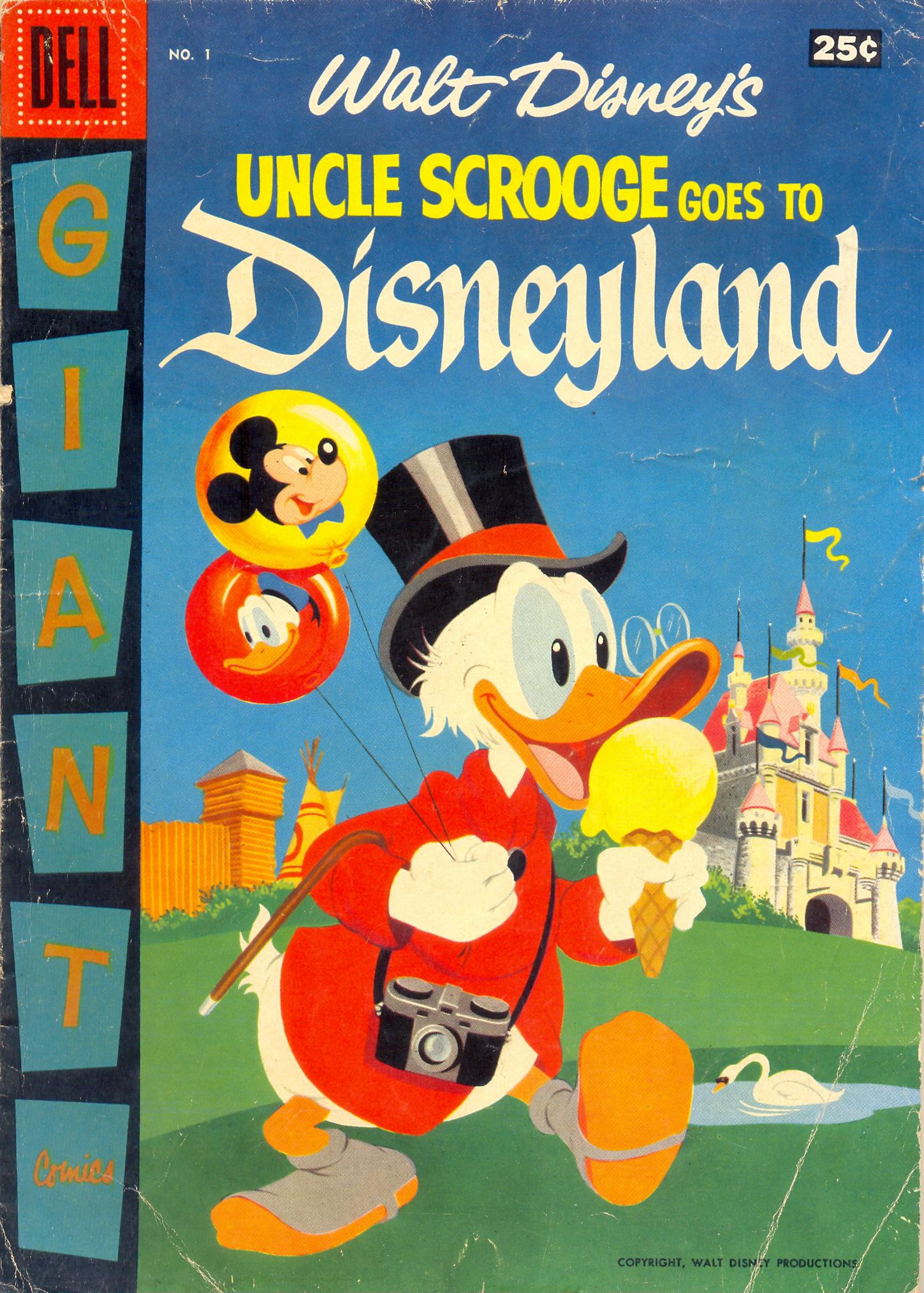 Read online Uncle Scrooge Goes to Disneyland comic -  Issue # TPB - 1