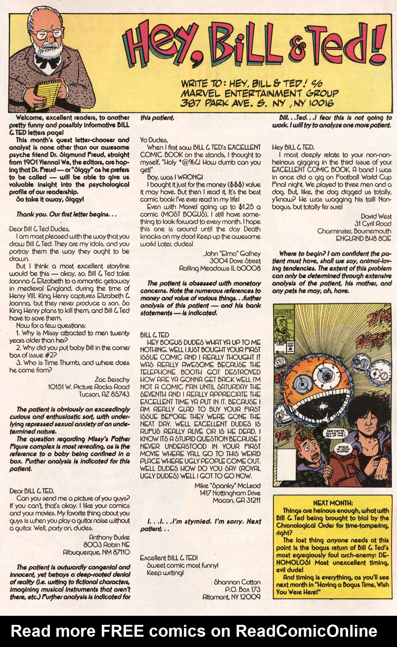 Read online Bill & Ted's Excellent Comic Book comic -  Issue #5 - 33