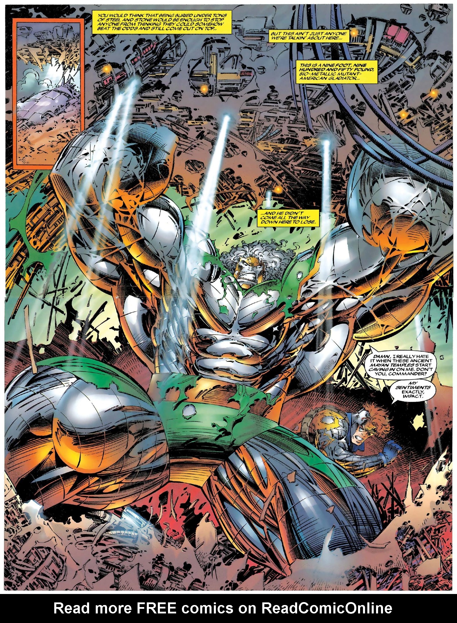 Read online Cyberforce (1992) comic -  Issue # _The Complete Cyberforce (Part 4) - 73