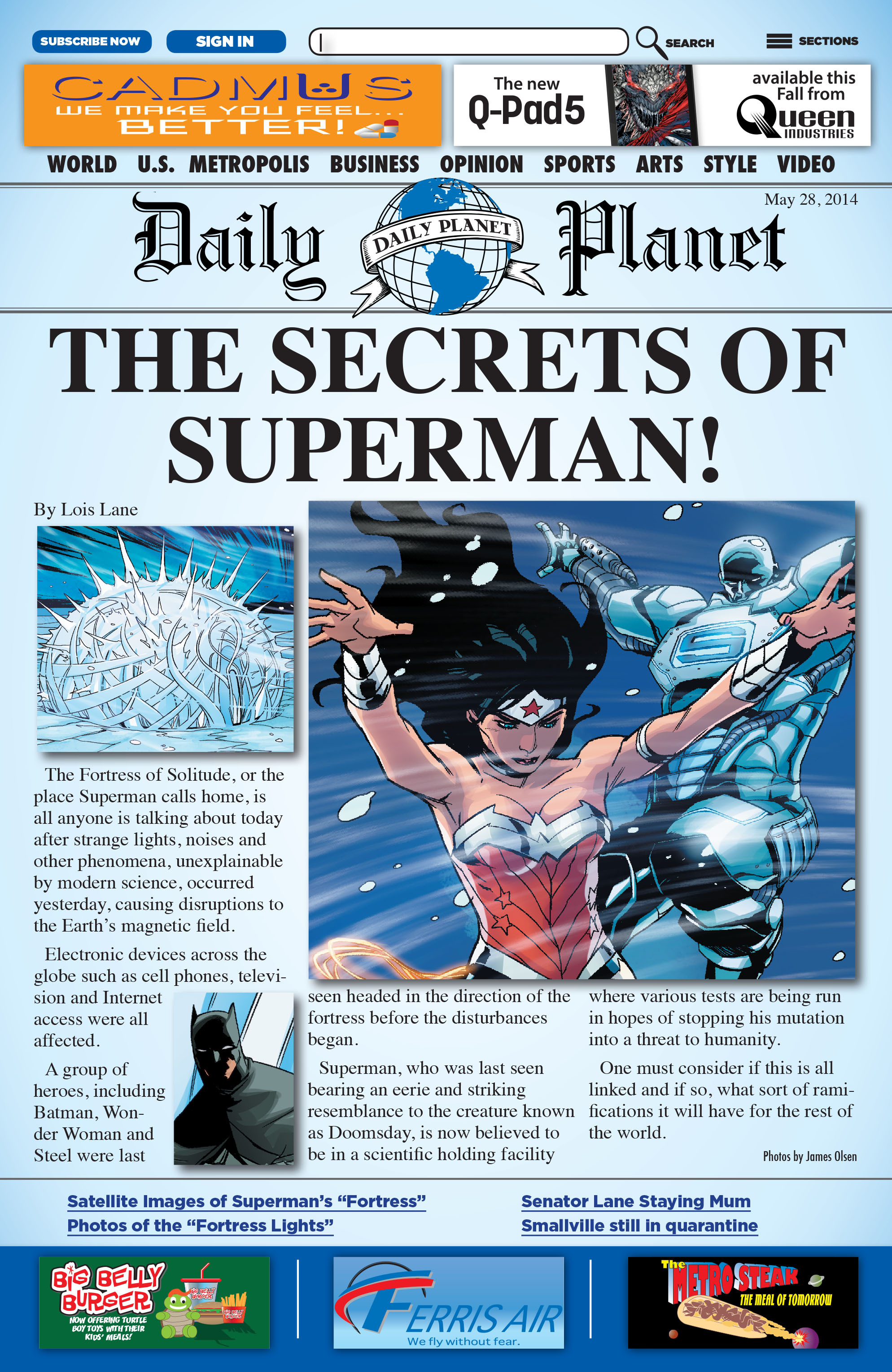 Read online Superman (2011) comic -  Issue #31 - 2
