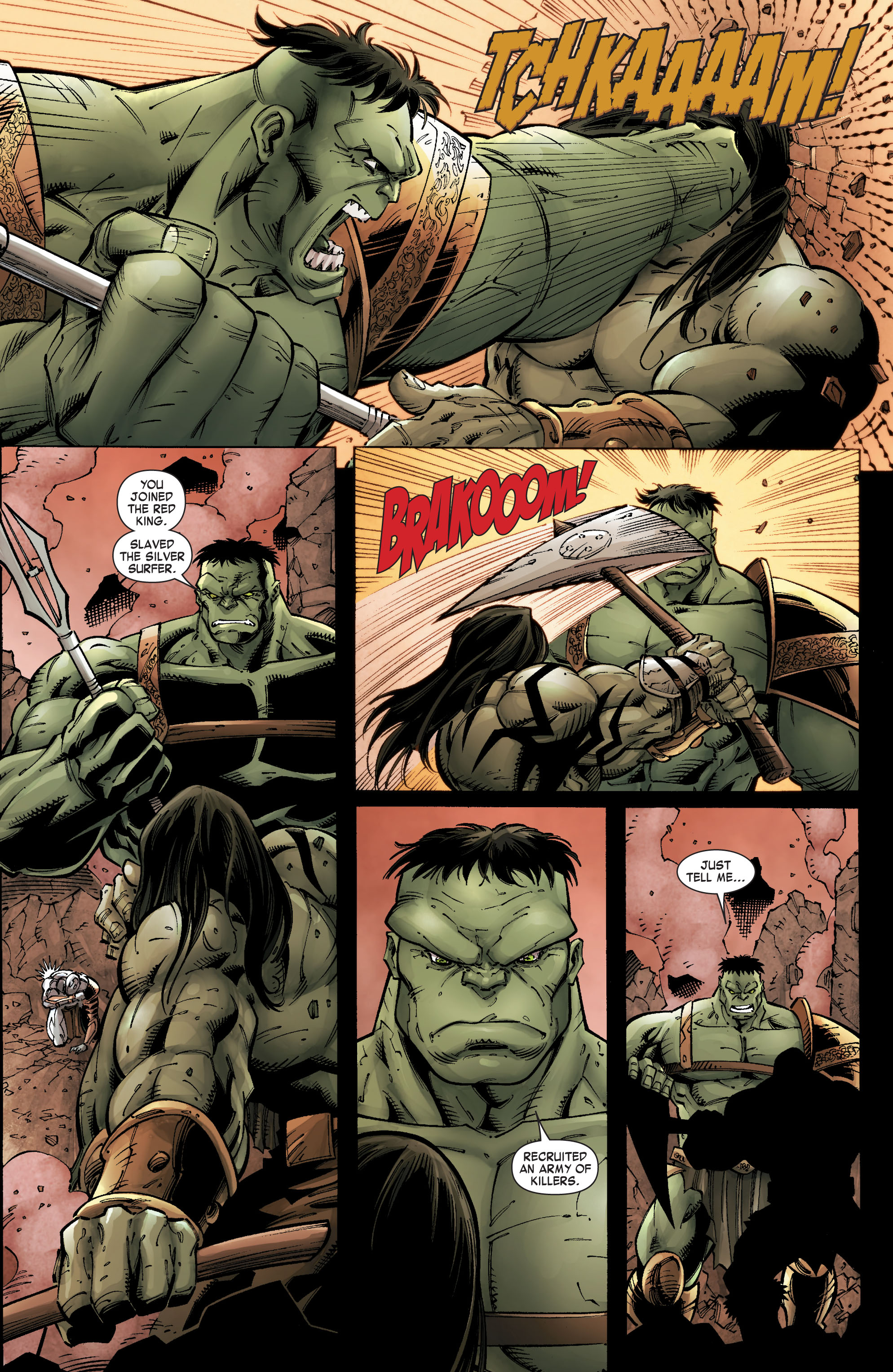 Read online Skaar: Son of Hulk comic -  Issue #9 - 17