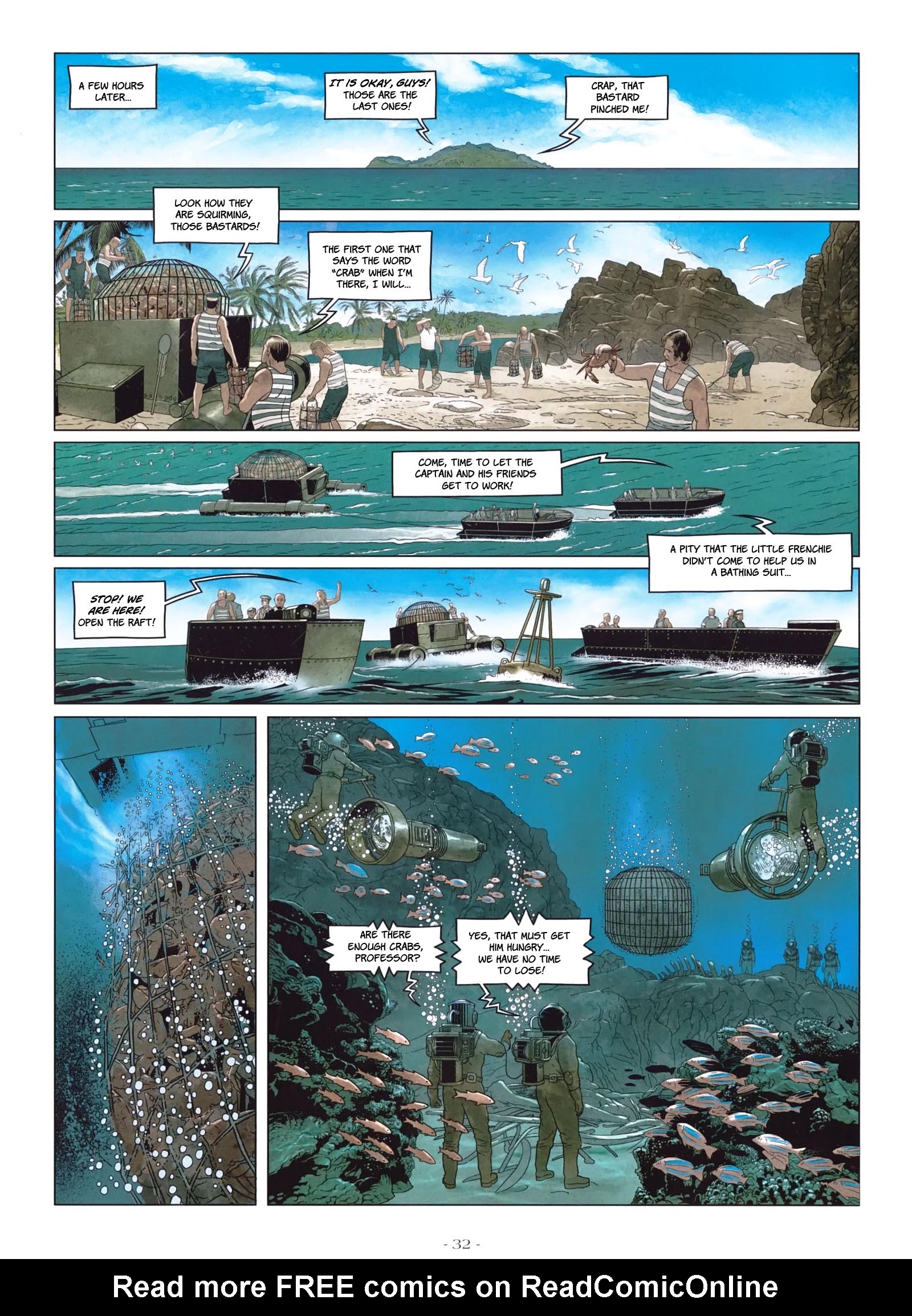 Read online 20 000 Centuries Under the Sea comic -  Issue #1 - 33