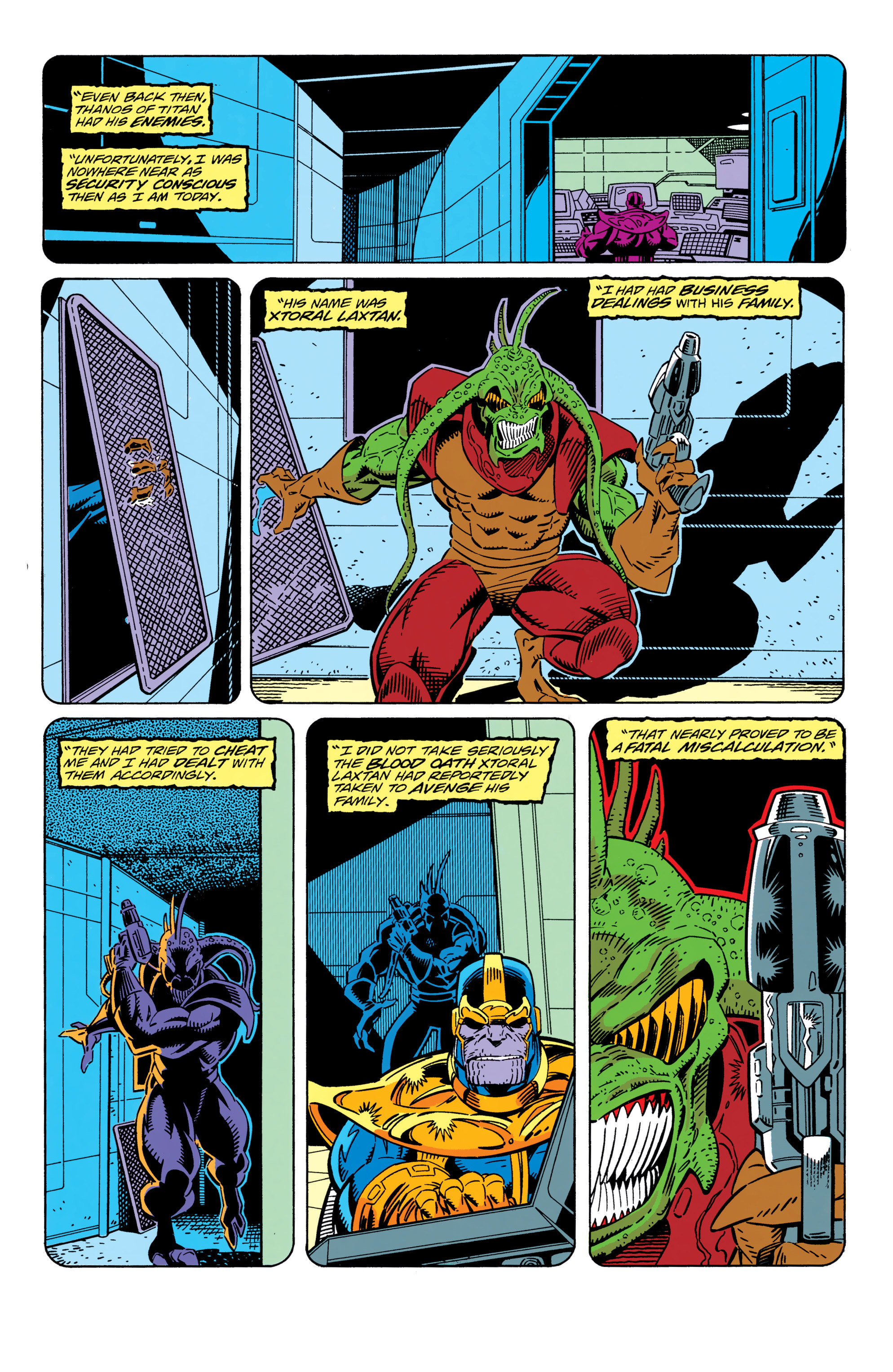 Read online Marvel-Verse: Thanos comic -  Issue # TPB - 93