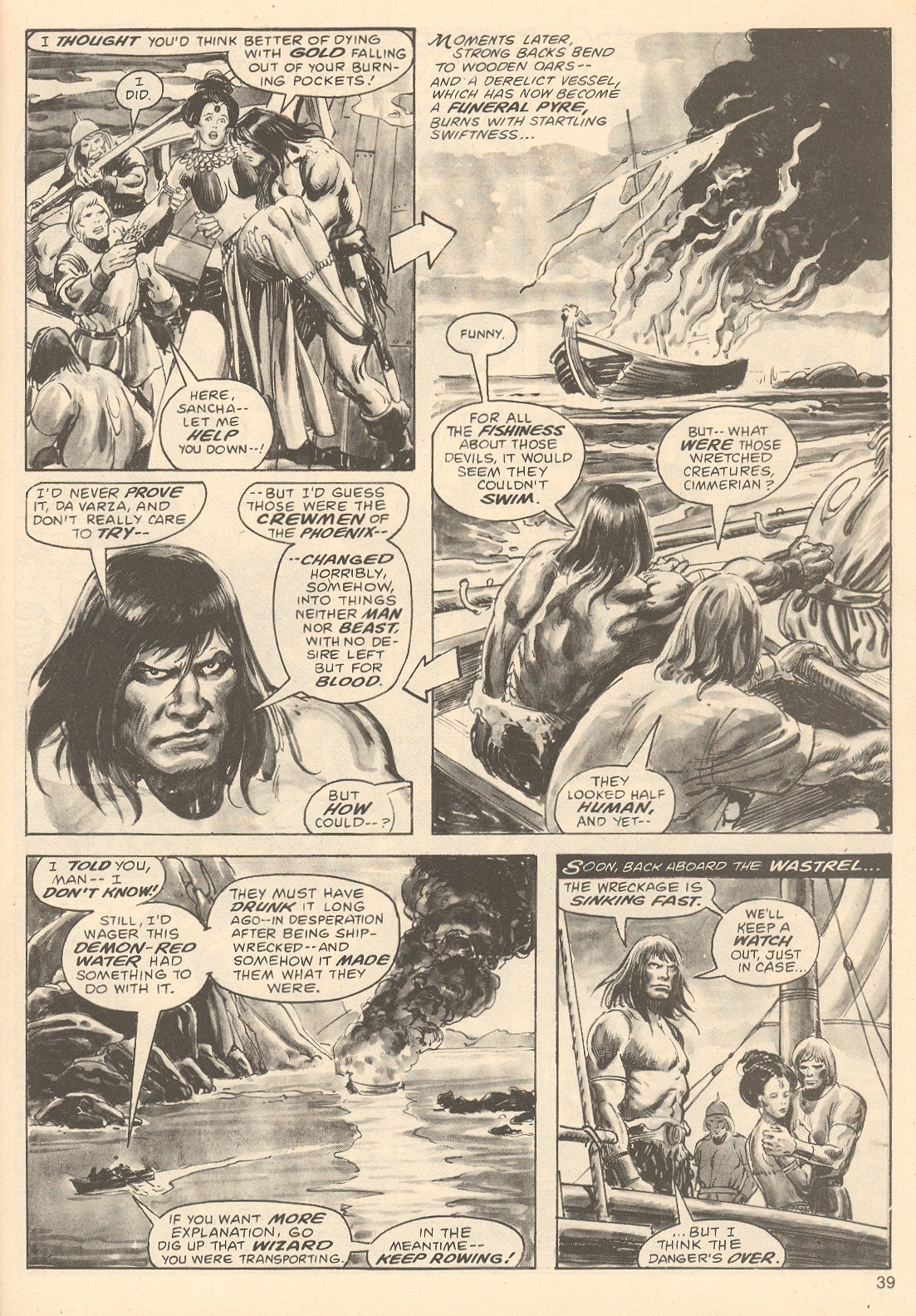 Read online The Savage Sword Of Conan comic -  Issue #67 - 39