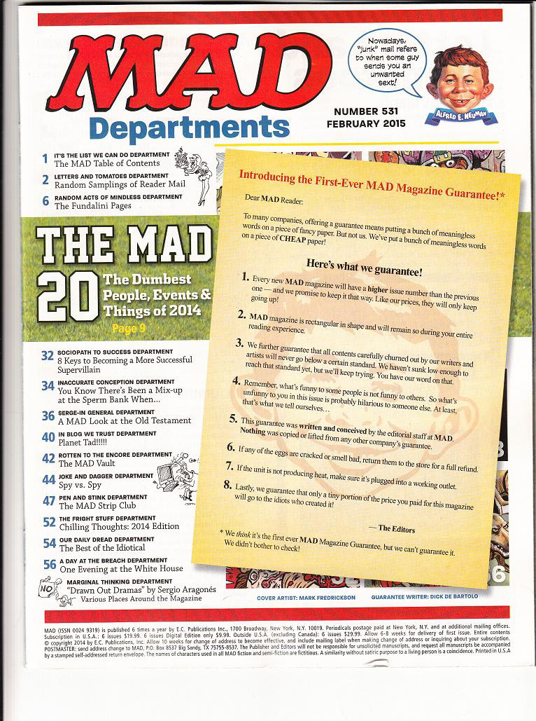 Read online MAD comic -  Issue #531 - 3