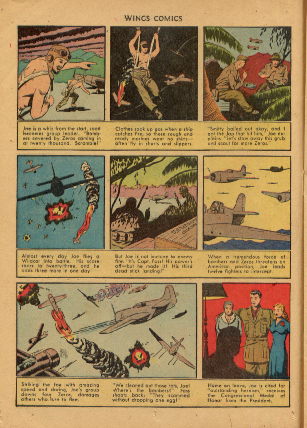 Read online Wings Comics comic -  Issue #38 - 28