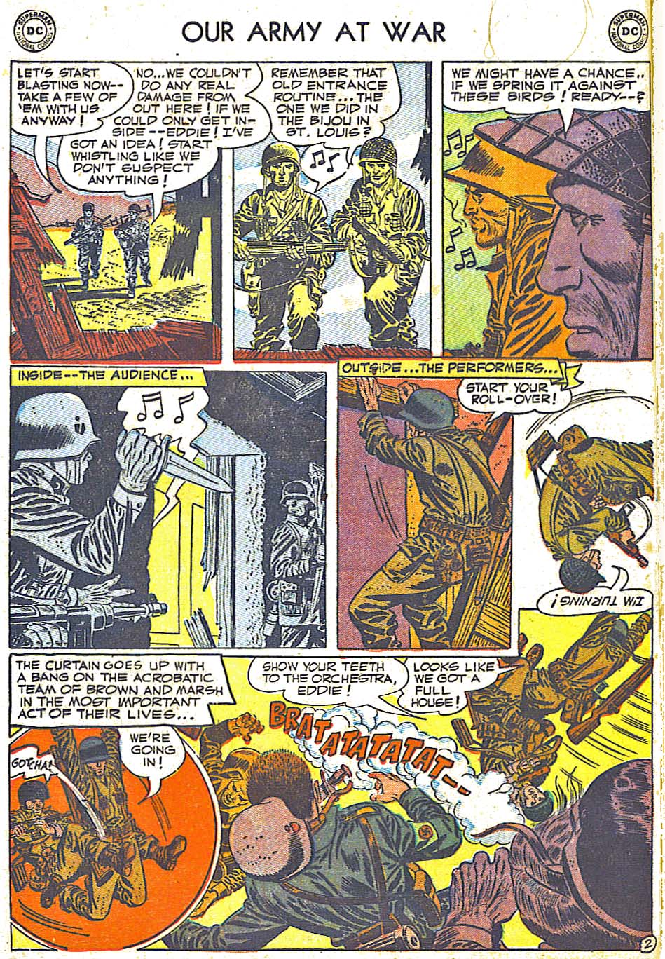 Read online Our Army at War (1952) comic -  Issue #1 - 4