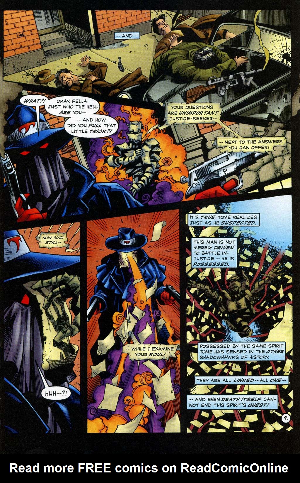 Read online The New Shadowhawk comic -  Issue #5 - 11