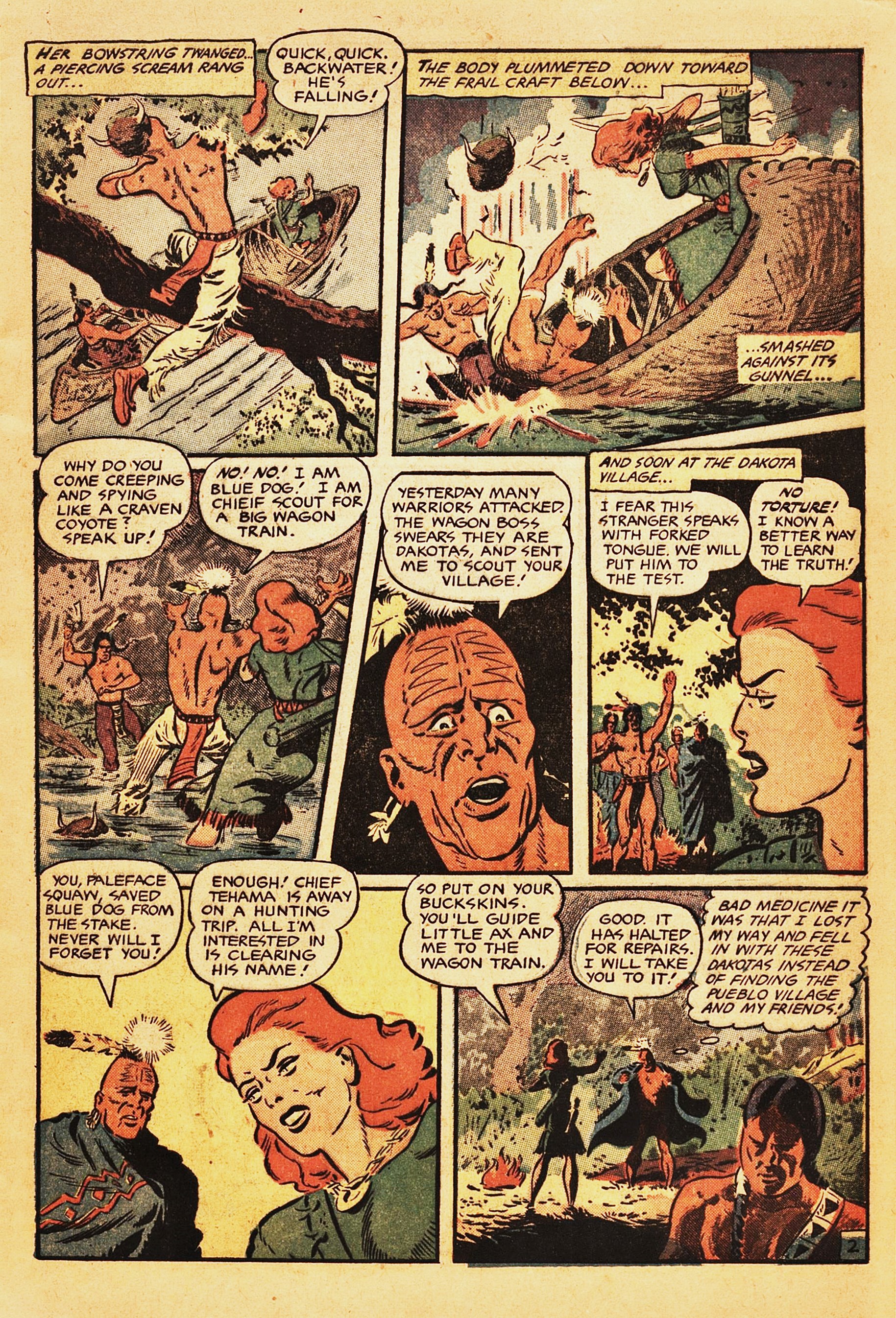 Read online Firehair (1951) comic -  Issue #11 - 5