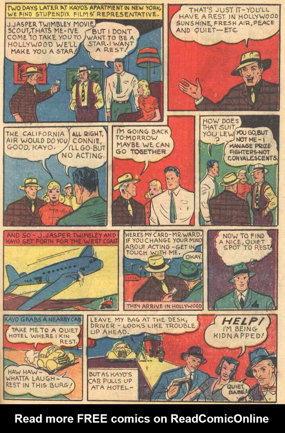 Read online Pep Comics comic -  Issue #7 - 57