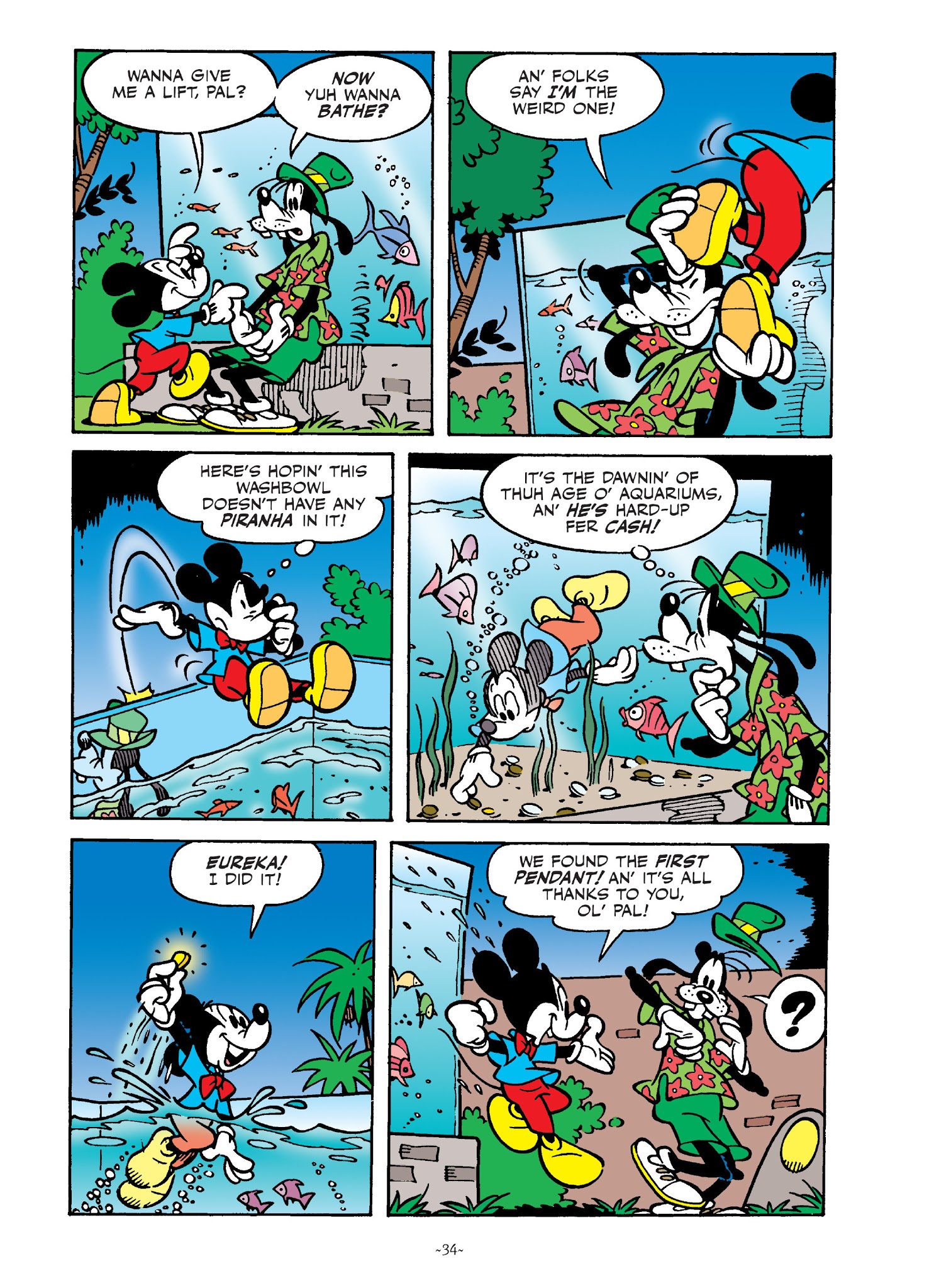 Read online Mickey and Donald: The Search For the Zodiac Stone comic -  Issue # TPB - 33